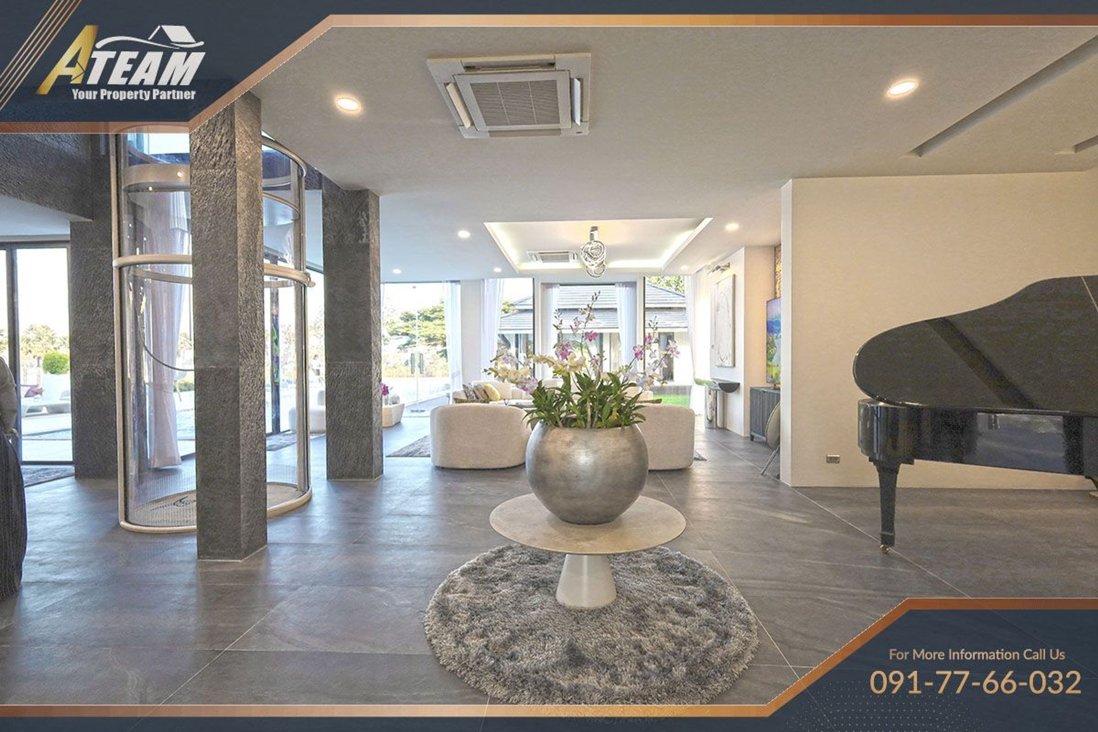  4-Bedroom, 5-Bathroom Luxury Pool Villa at Palm Hills Golf Course thumbnail 7