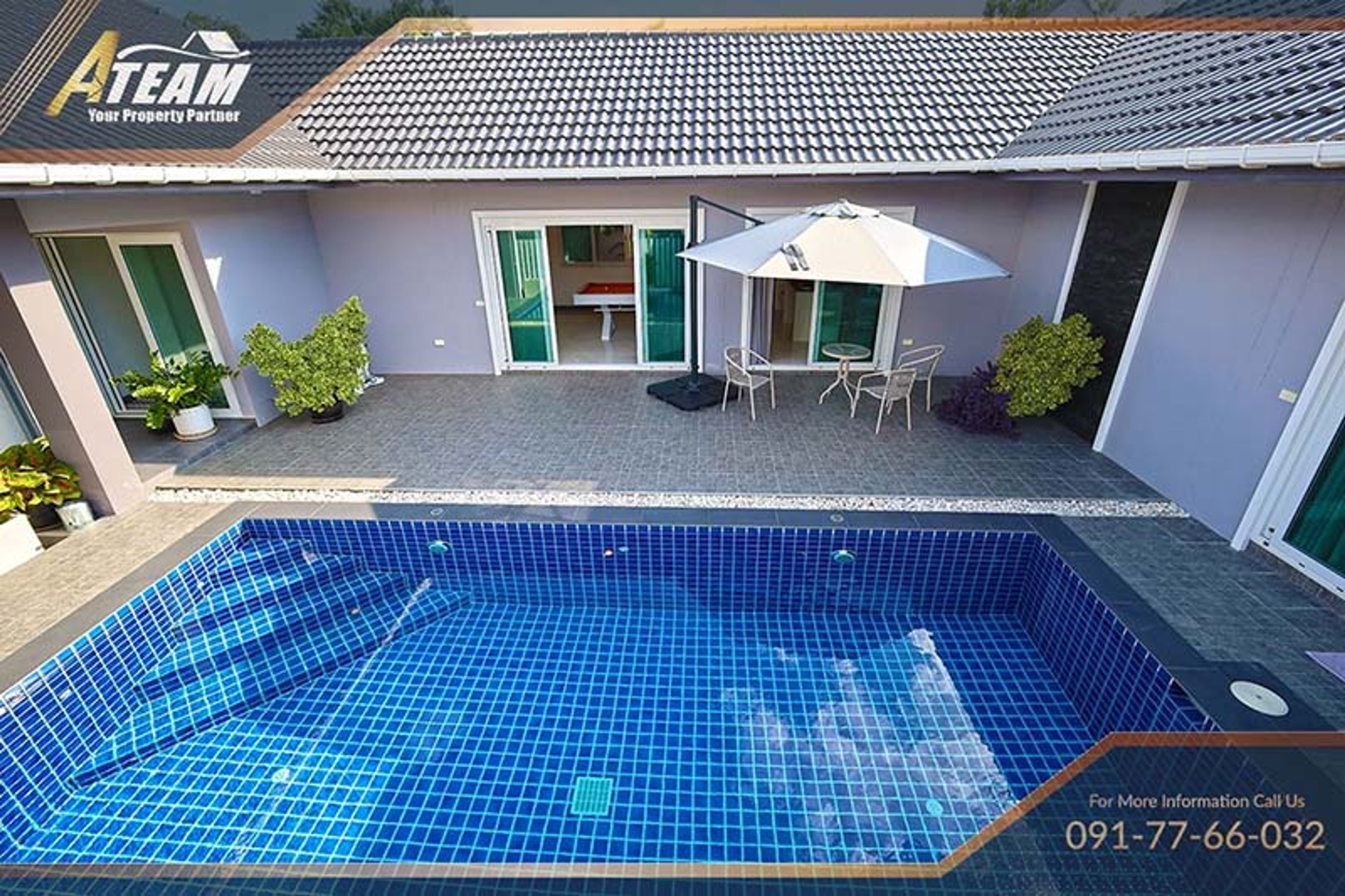 Modern 3-Bedroom Pool Villa - Samor Prong, Hua Hin thumbnail 8