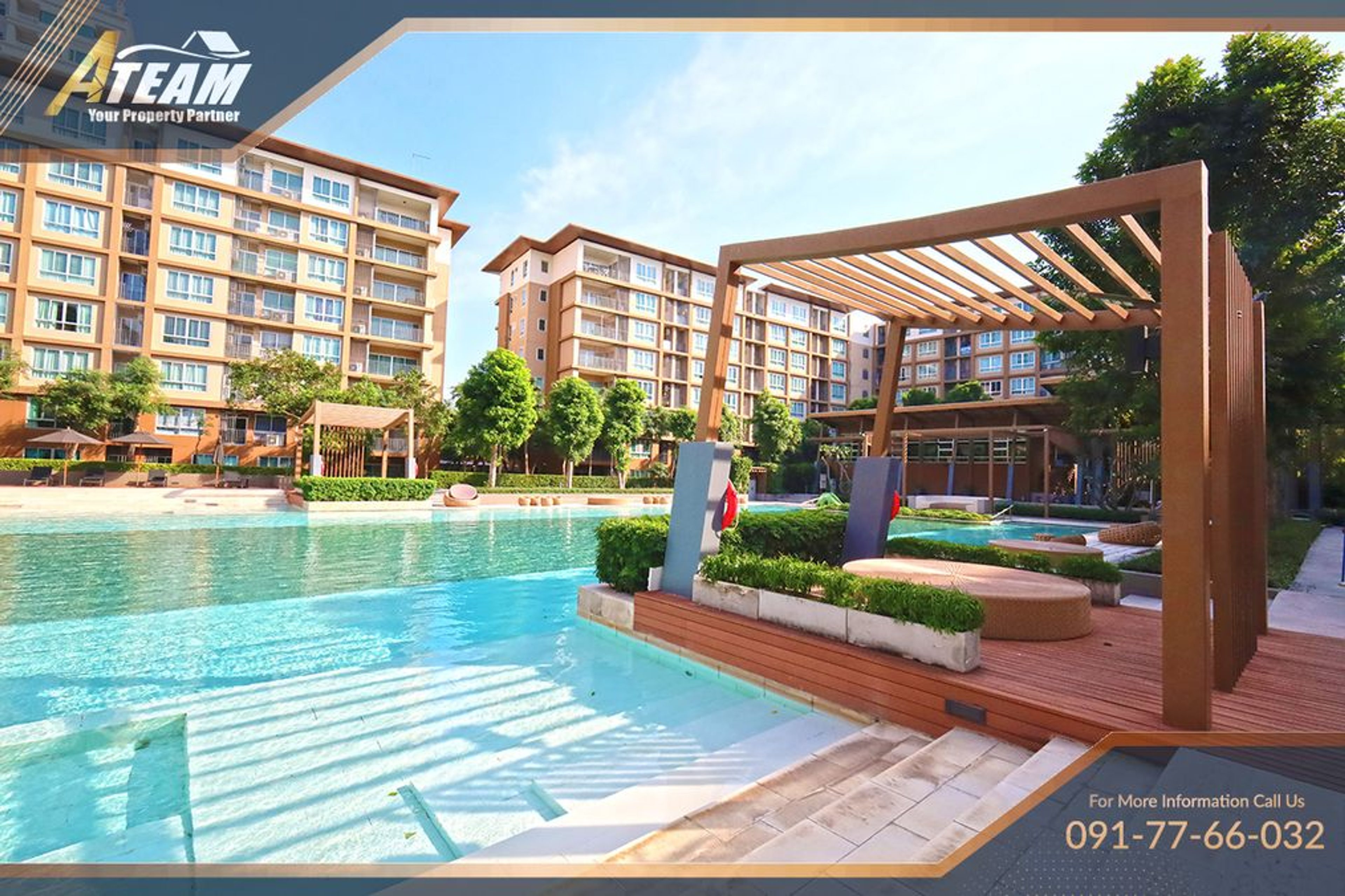 Condo for Sale: 1 Bedroom Baan Thew Lom, Cha-Am thumbnail 4