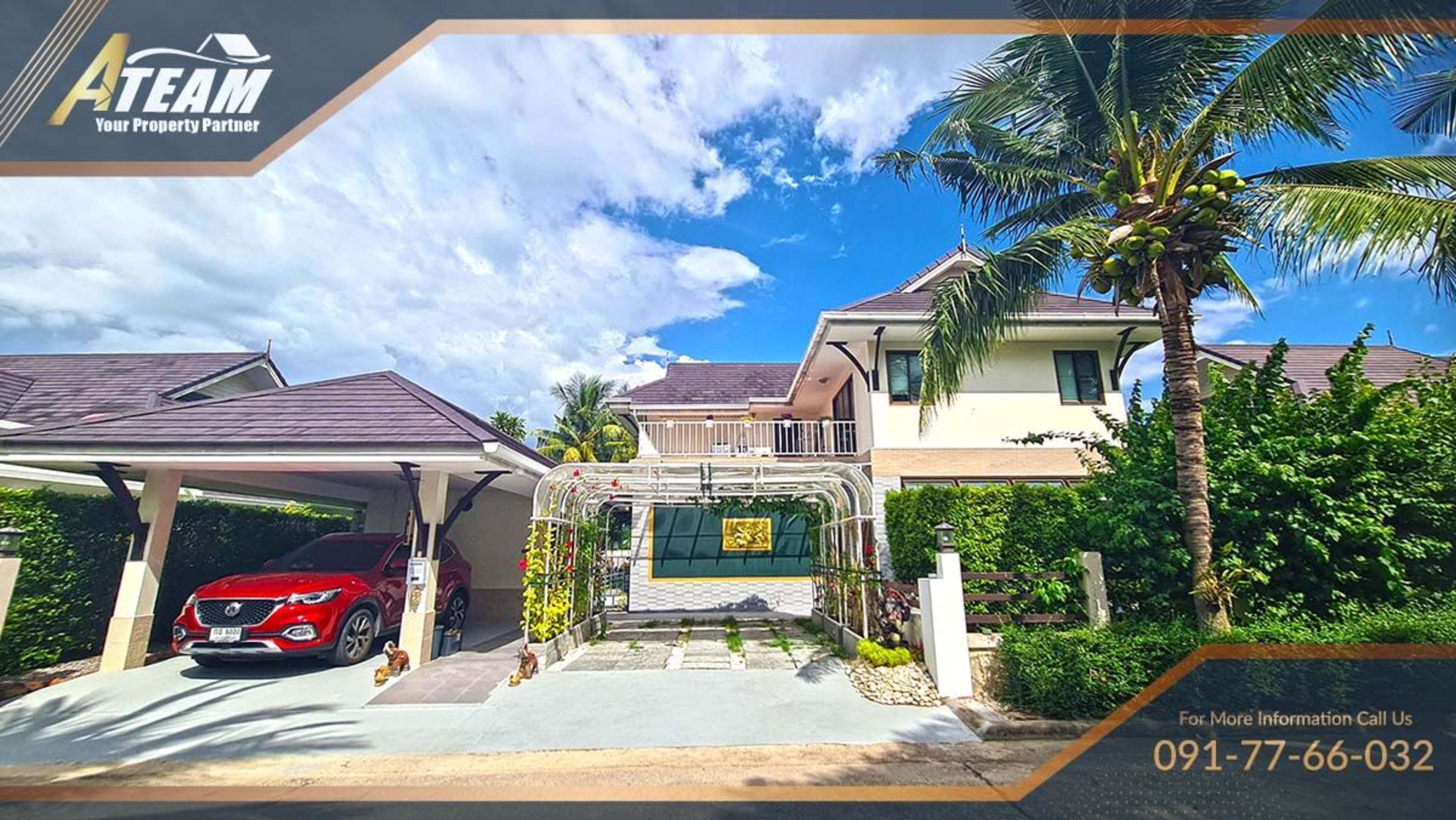 Moutain view 2 story pool villa in the heights 2 Khoa Tao Hua Hin thumbnail 8