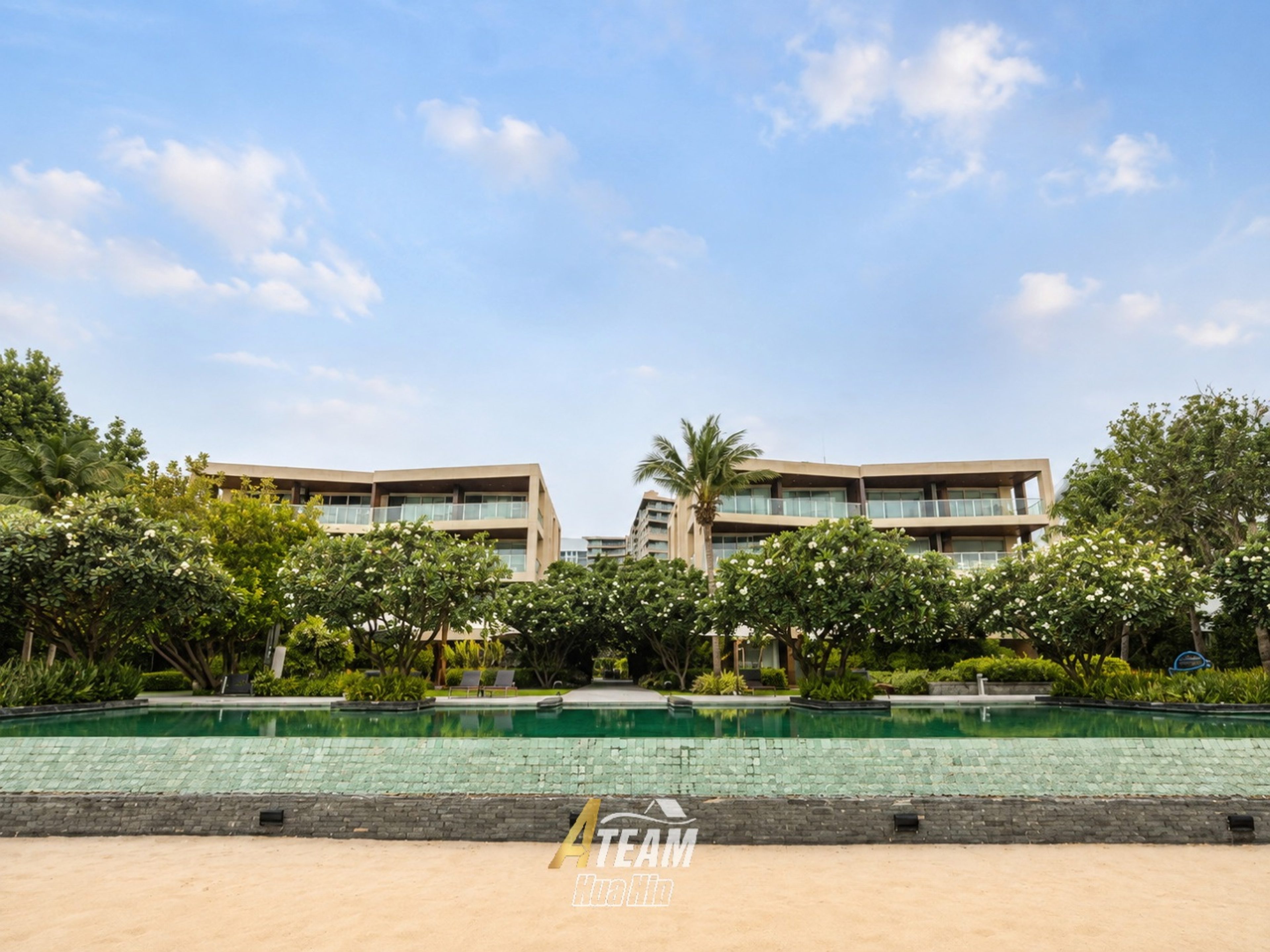 Pool Access 2-Bedroom Condo at Baan Thew Talay Aqua Marine, Cha-Am