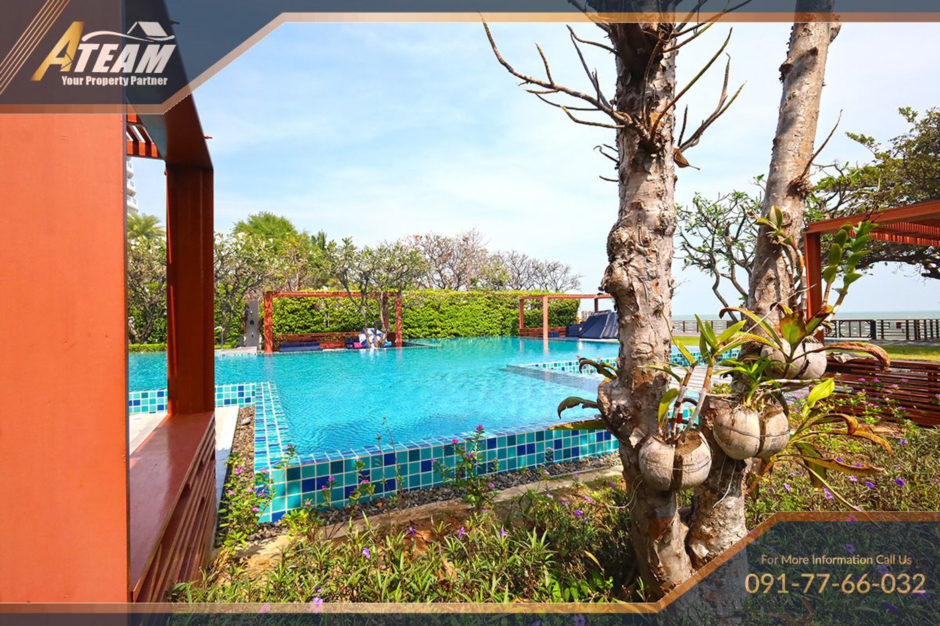 Condo for Sale – 1 Bedroom Seaview Baan Sanpluem, Hua Hin  thumbnail 25