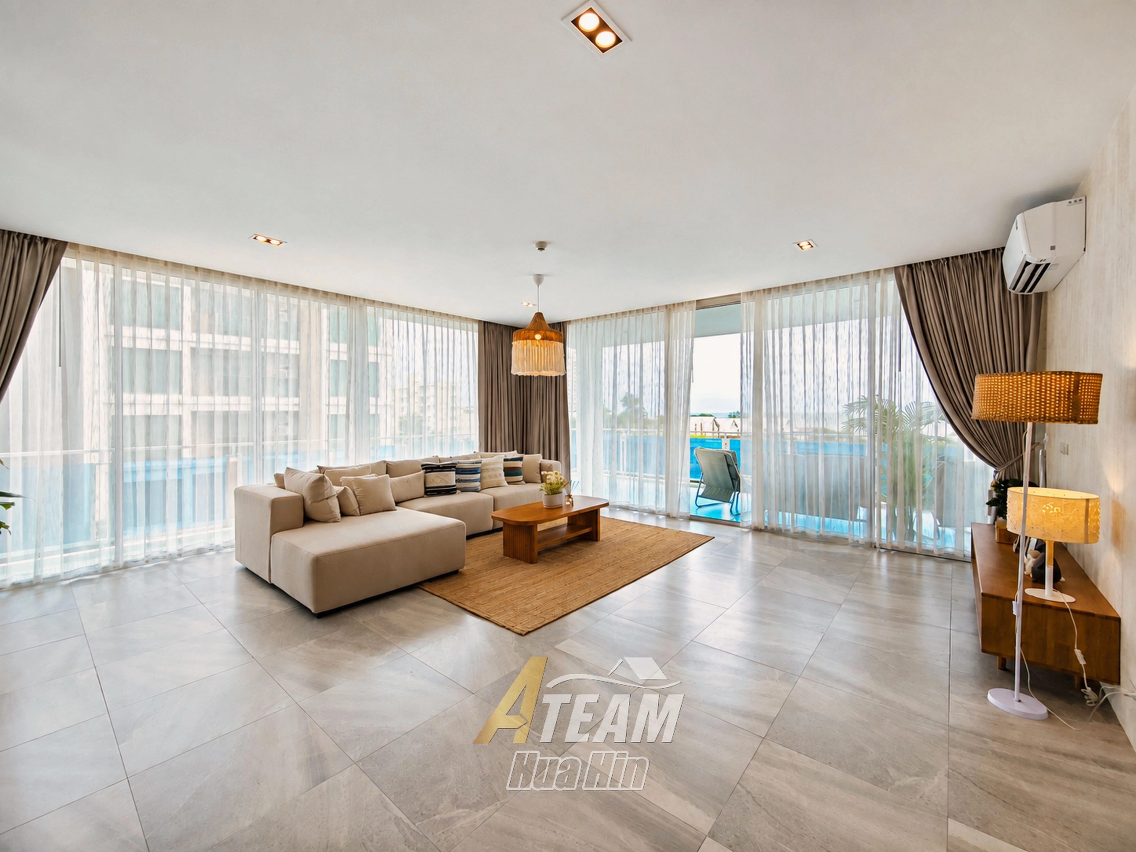 Stylish Sea View Condo with Exceptional Resort-Style Pools in Khao Takiab thumbnail 2