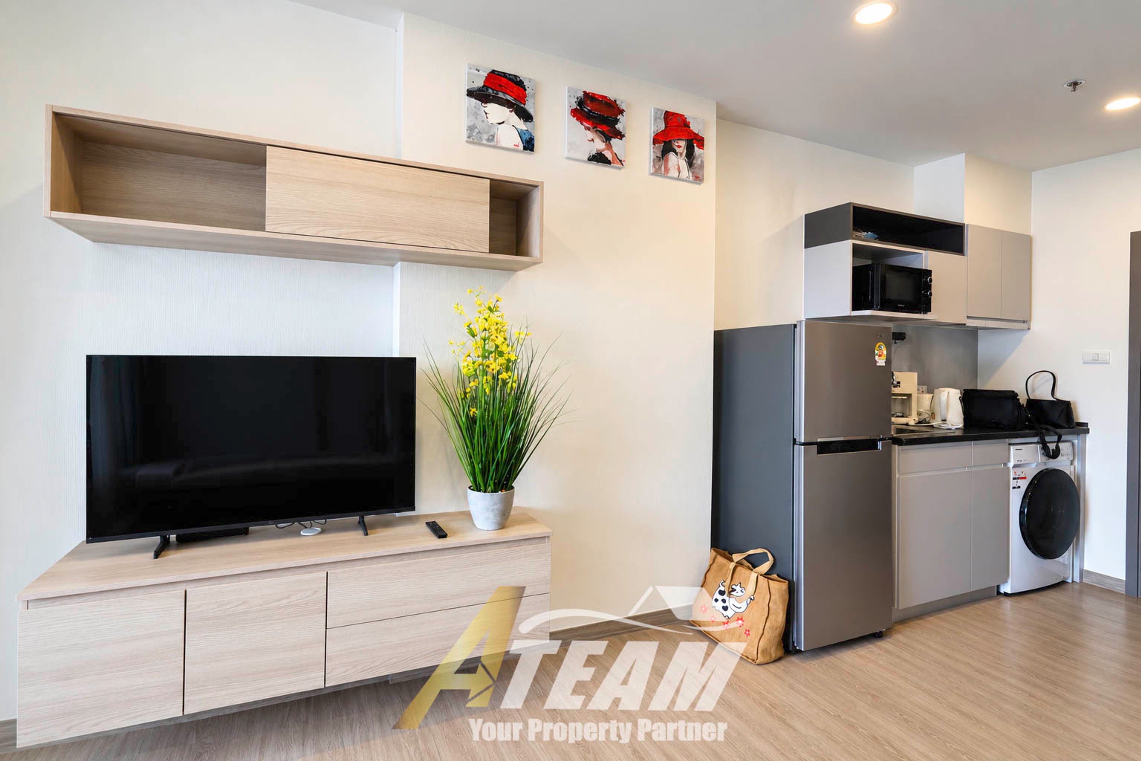 Appartement élégant à Supalai Blue Whale Hua Hin – 33,05 m² | 16 000 THB/mois