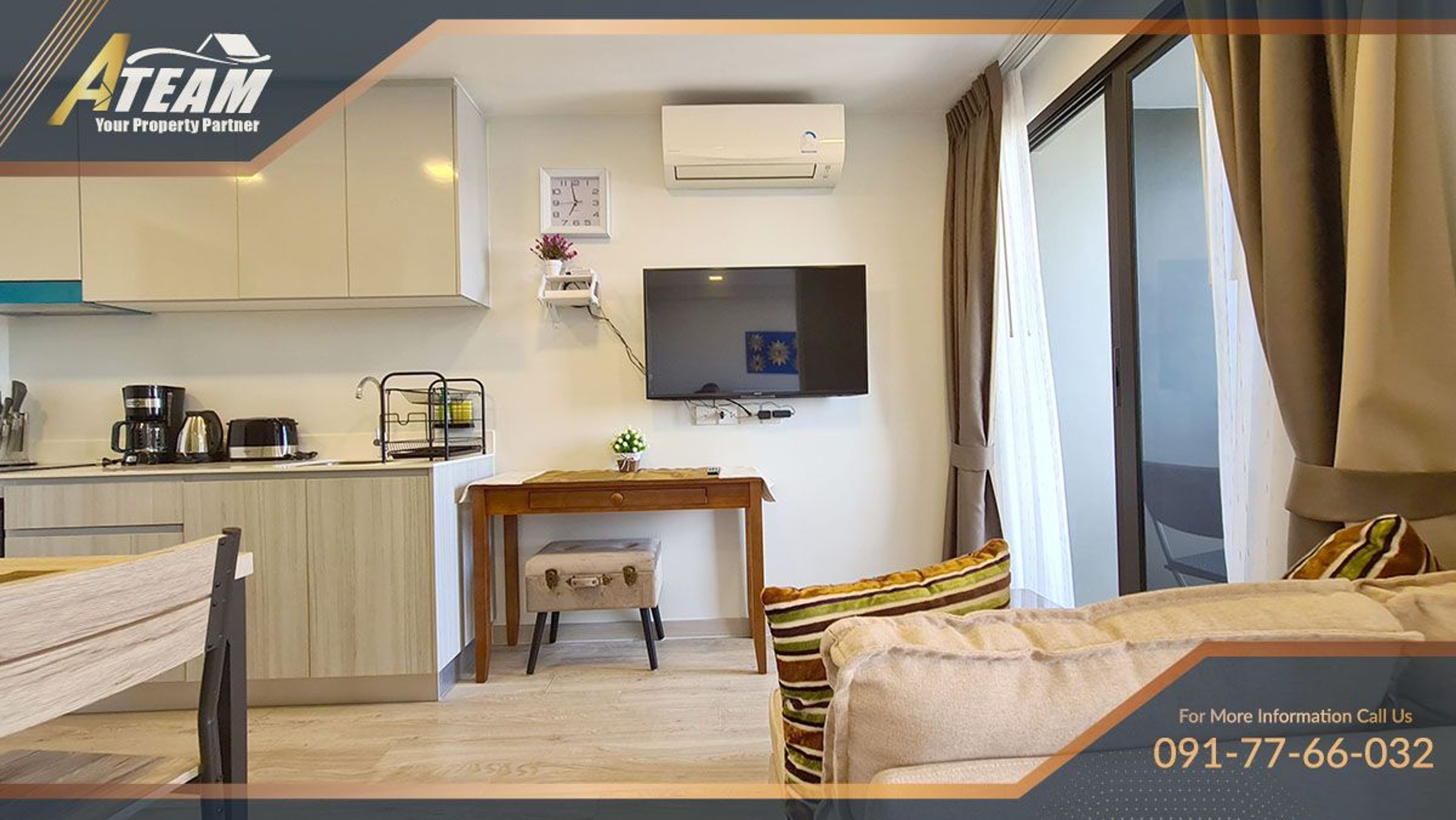 Apartment / Condo For Rent - - 1 Bedroom - 1 Bathroom - Price ฿20,000  thumbnail 7
