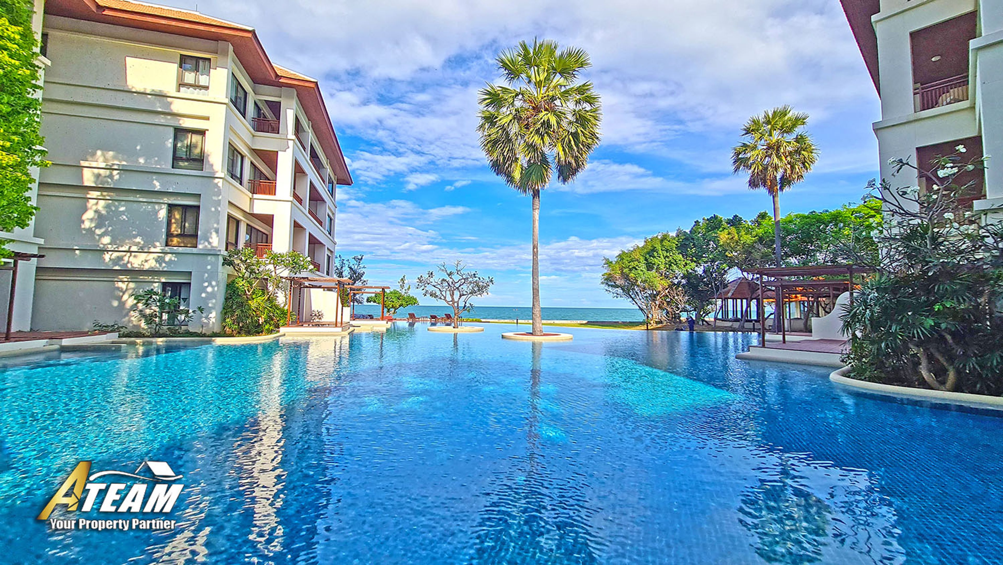 Beachfront sea view condo in Khao Tao, Santipura thumbnail 42