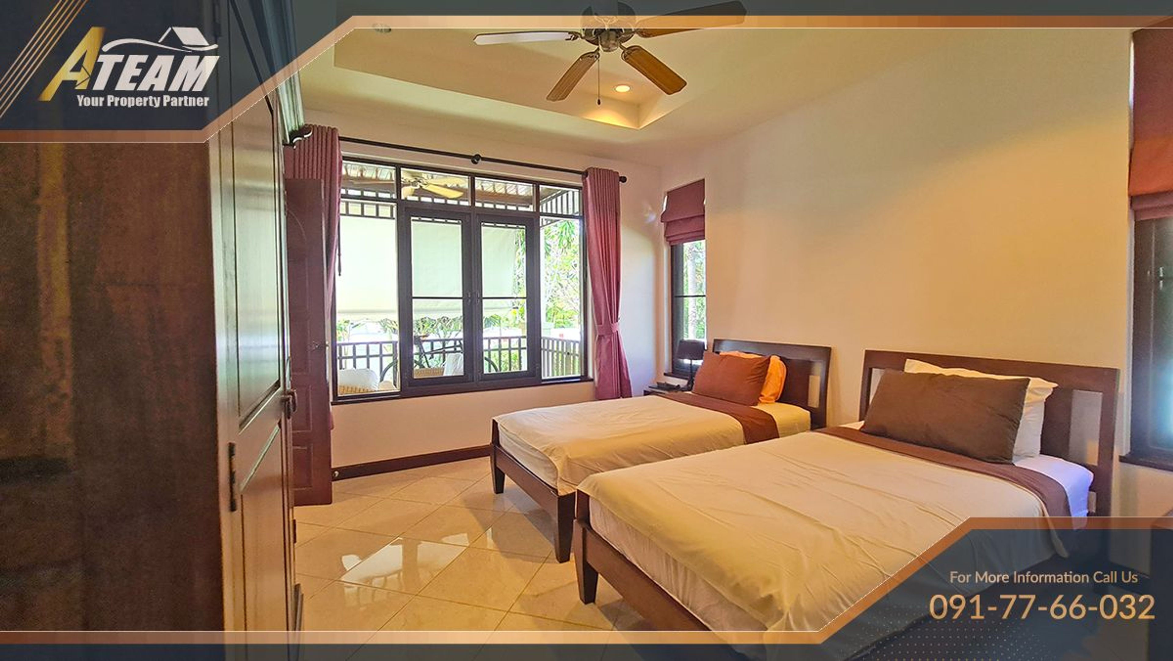 Mountain View Corner 3-Bedroom Villa for Sale in Manora Village, Khao  thumbnail 48