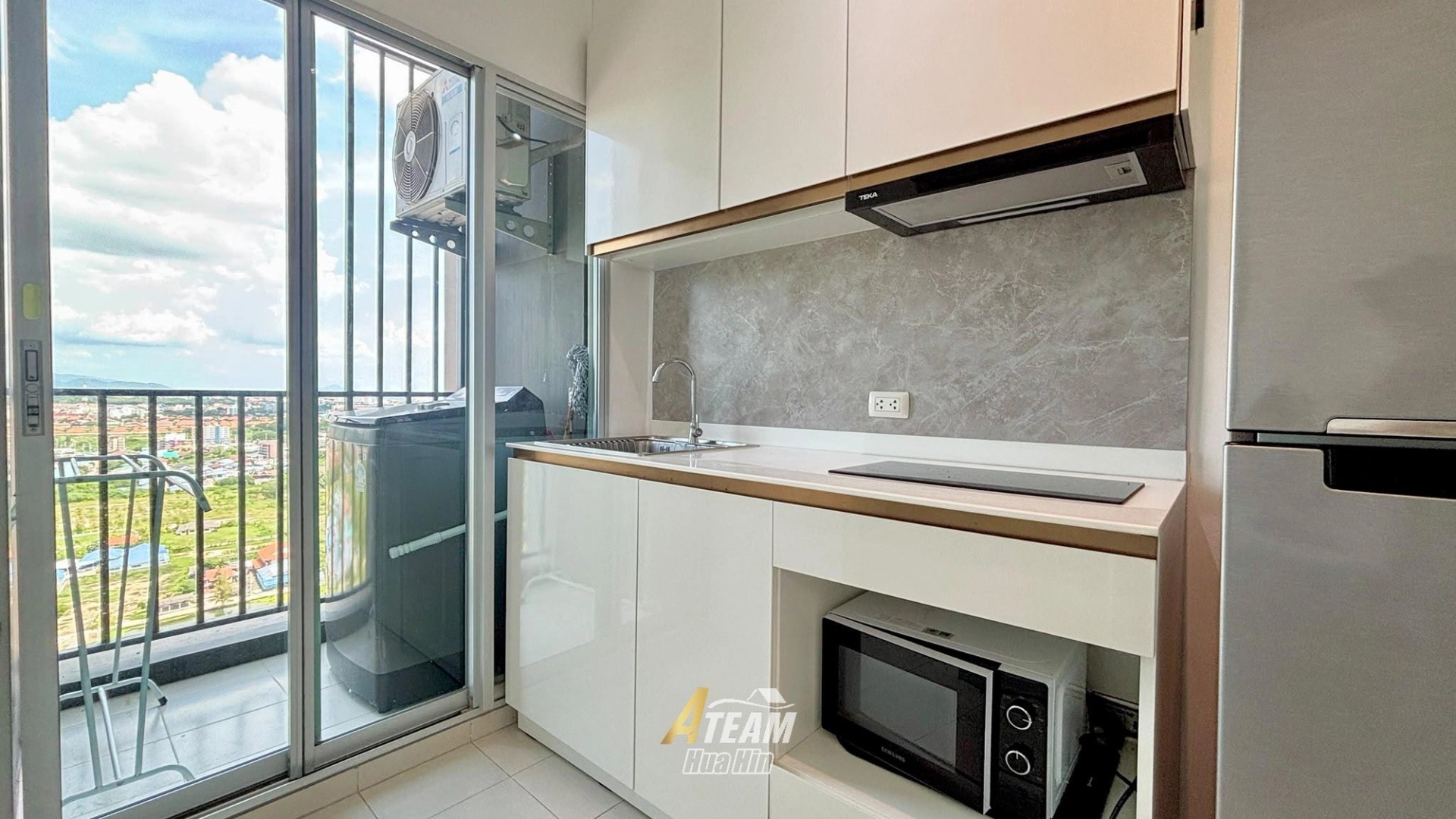 Appartement 1 chambre avec vue sur mer à vendre à Baan Kiang Fah - 24e étage