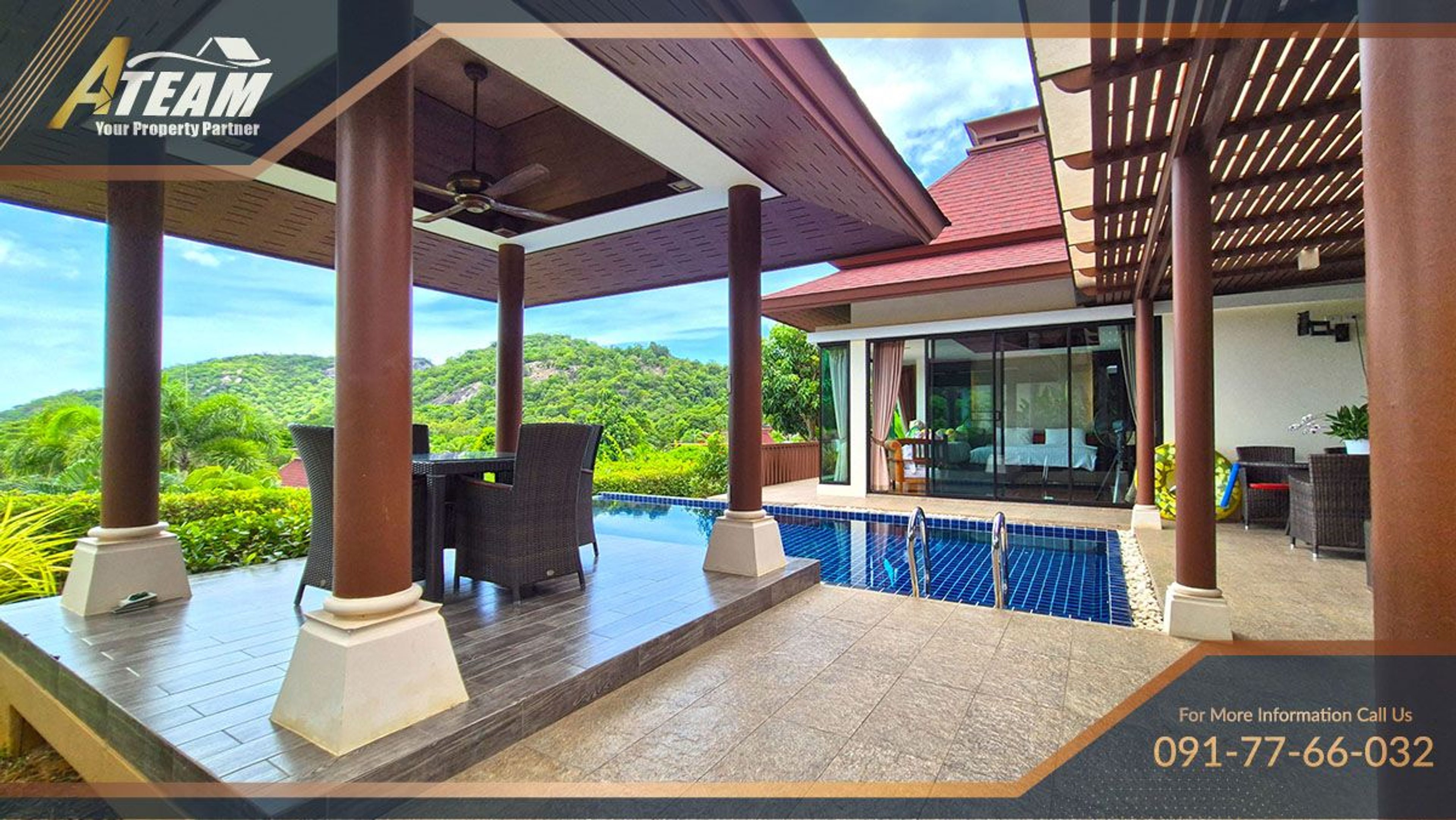 Panoramic Sea View Pool Villa in Khao Tao thumbnail 27