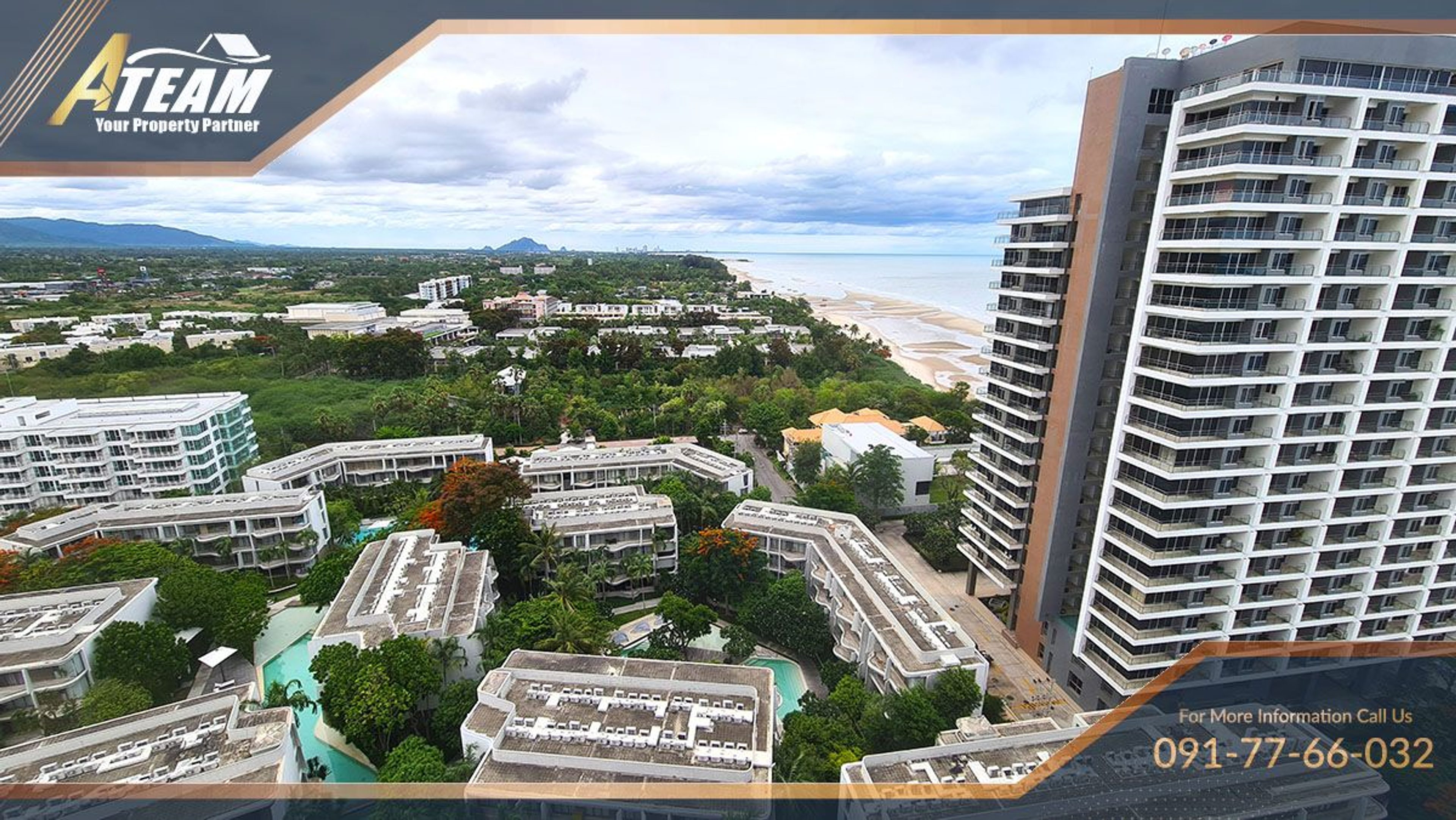 1 Bedroom Beachfront Condo with Seaview in Cha-Am For sale thumbnail 20