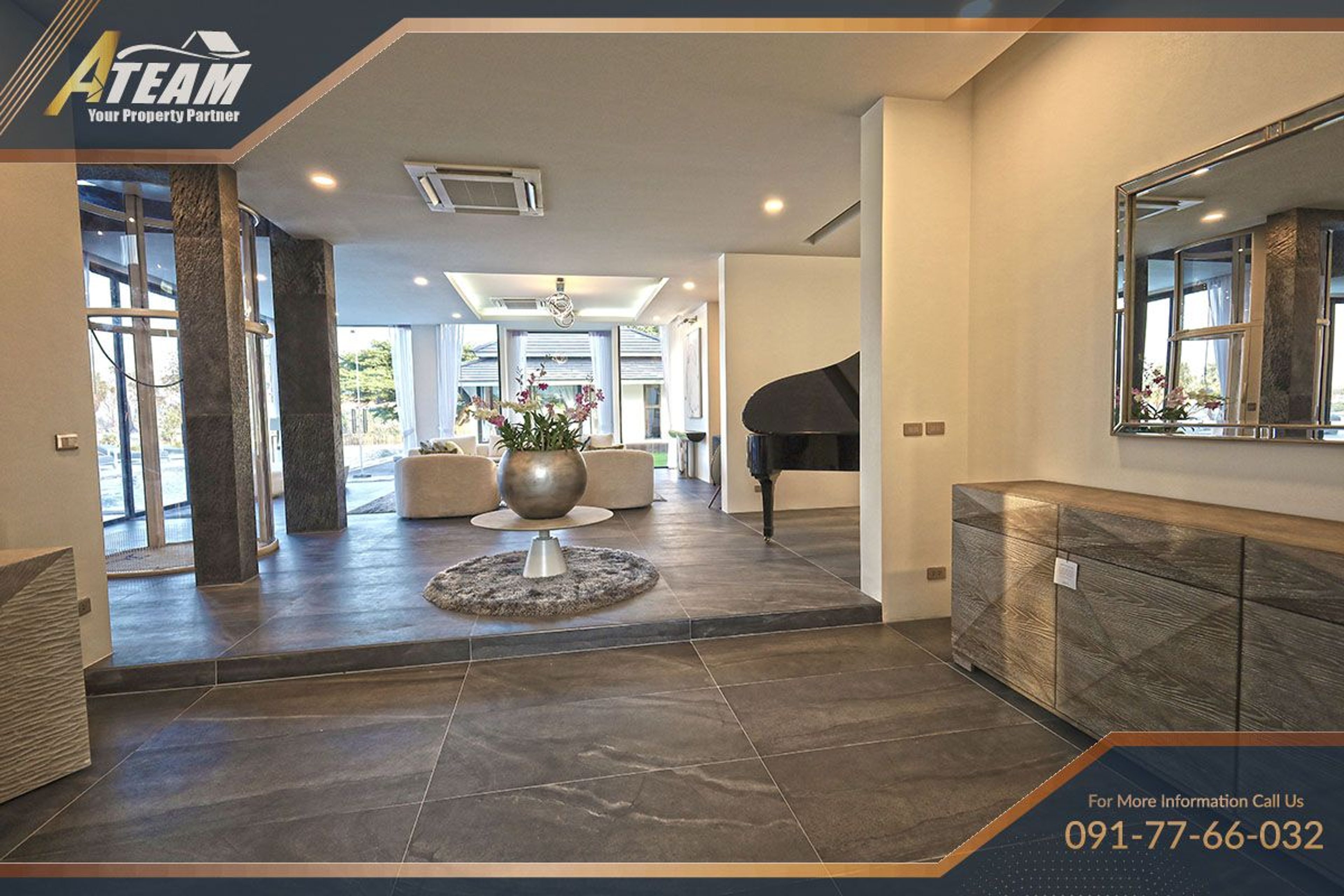  4-Bedroom, 5-Bathroom Luxury Pool Villa at Palm Hills Golf Course thumbnail 6