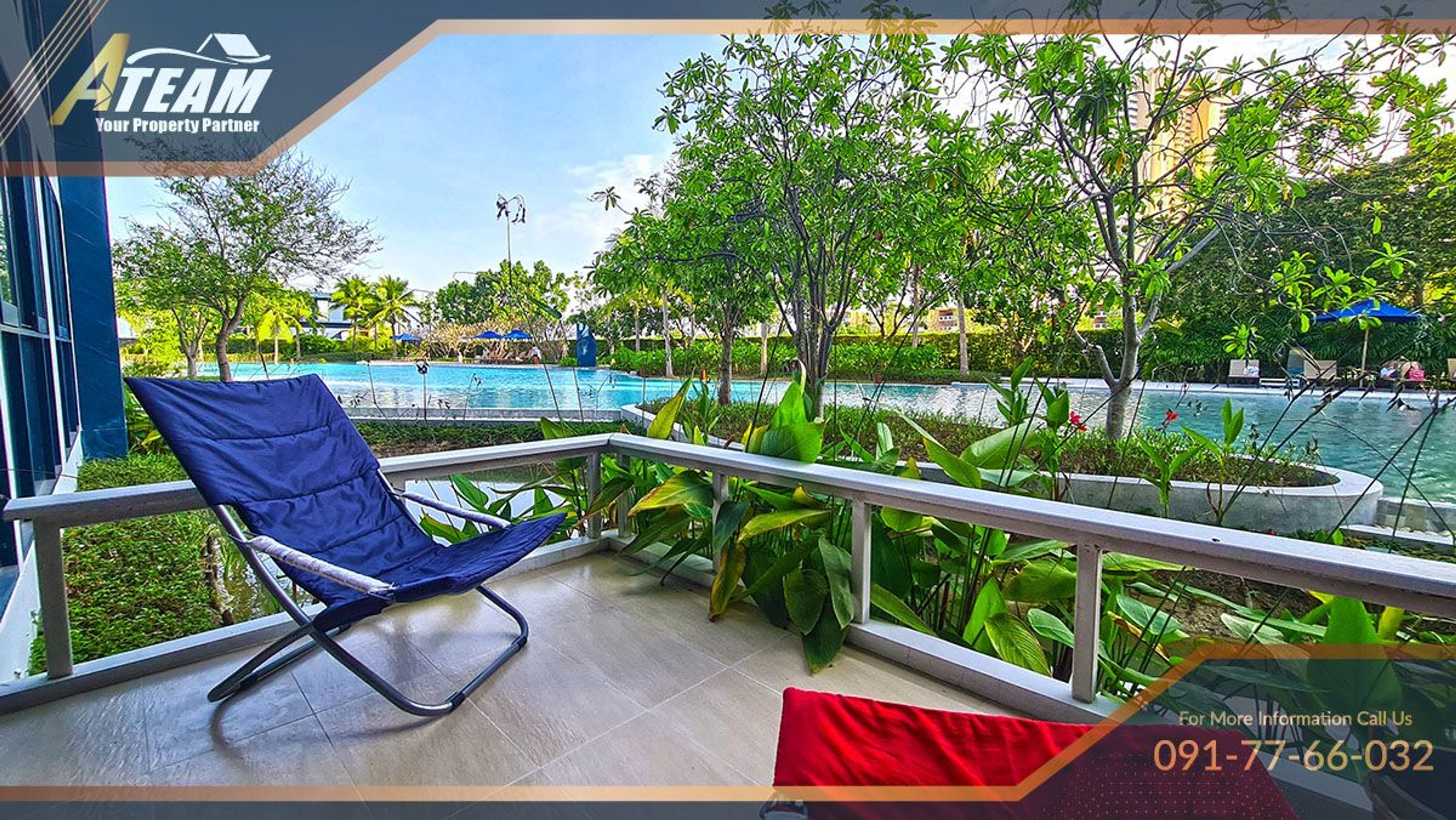 Apartment / Condo For Rent - - 2 Bedrooms - 2 Bathrooms - Price ฿30,00 thumbnail 3