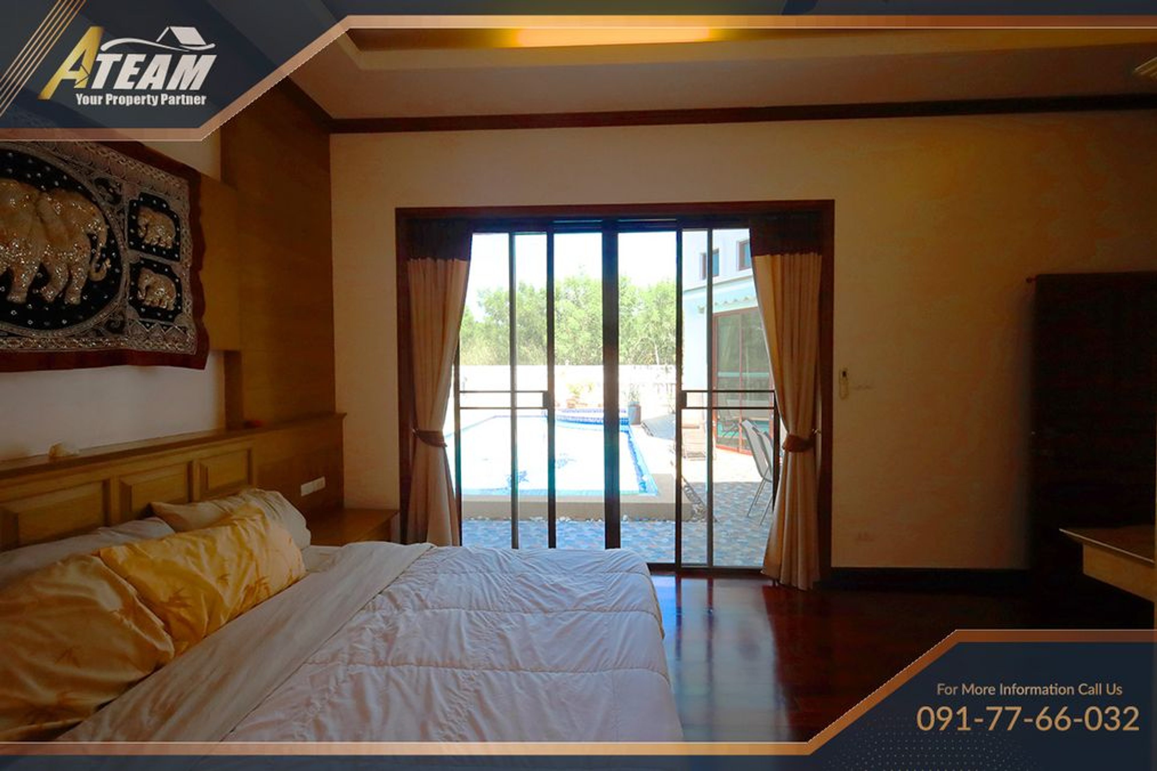 For Rent 3-Bed Pool Villa with Glass Garden Room in Soi 102 thumbnail 24