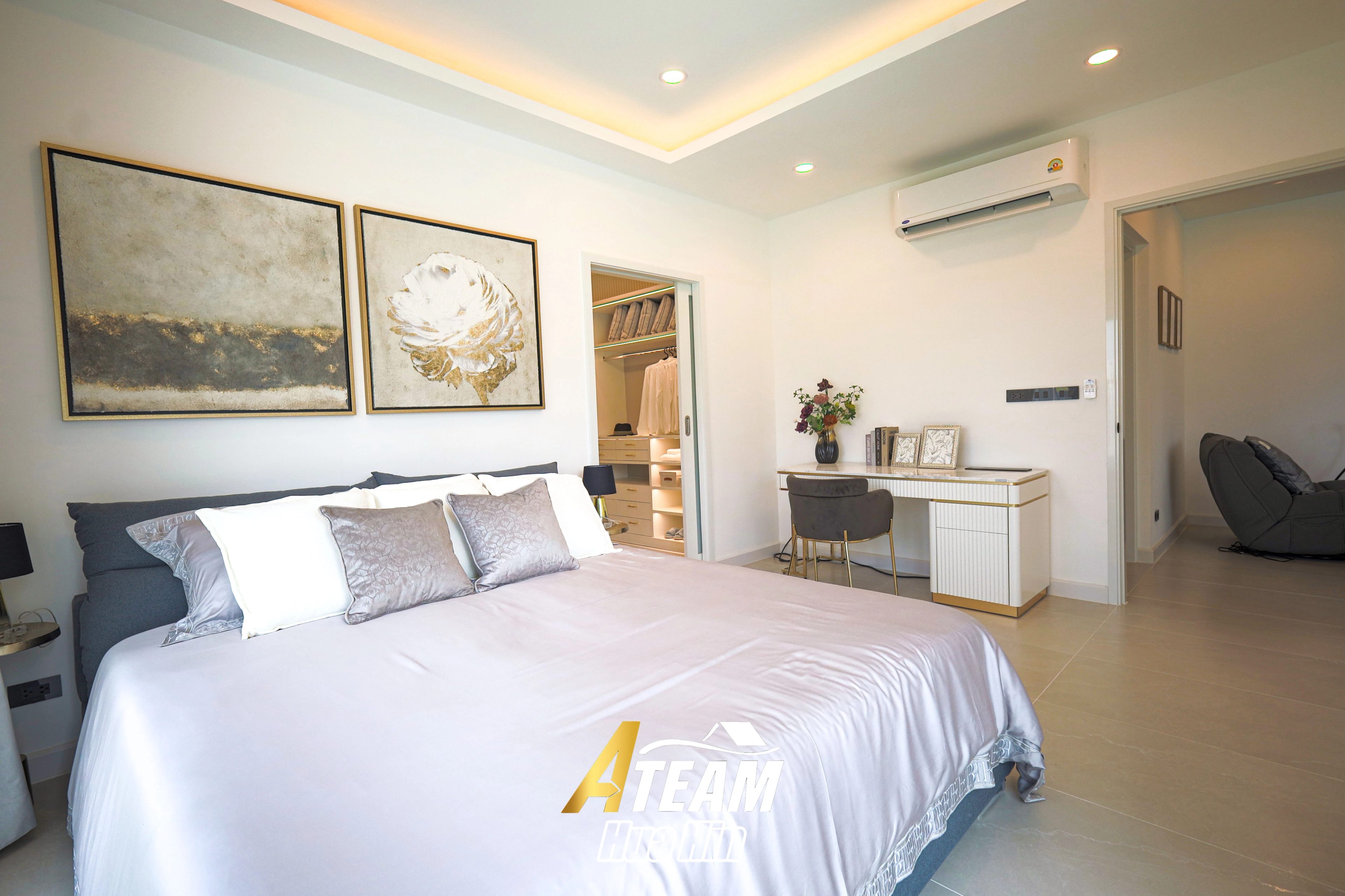 Modern 3-Bedroom Pool Villa at La Vallee Raintree Residence, Thap Tai thumbnail 33