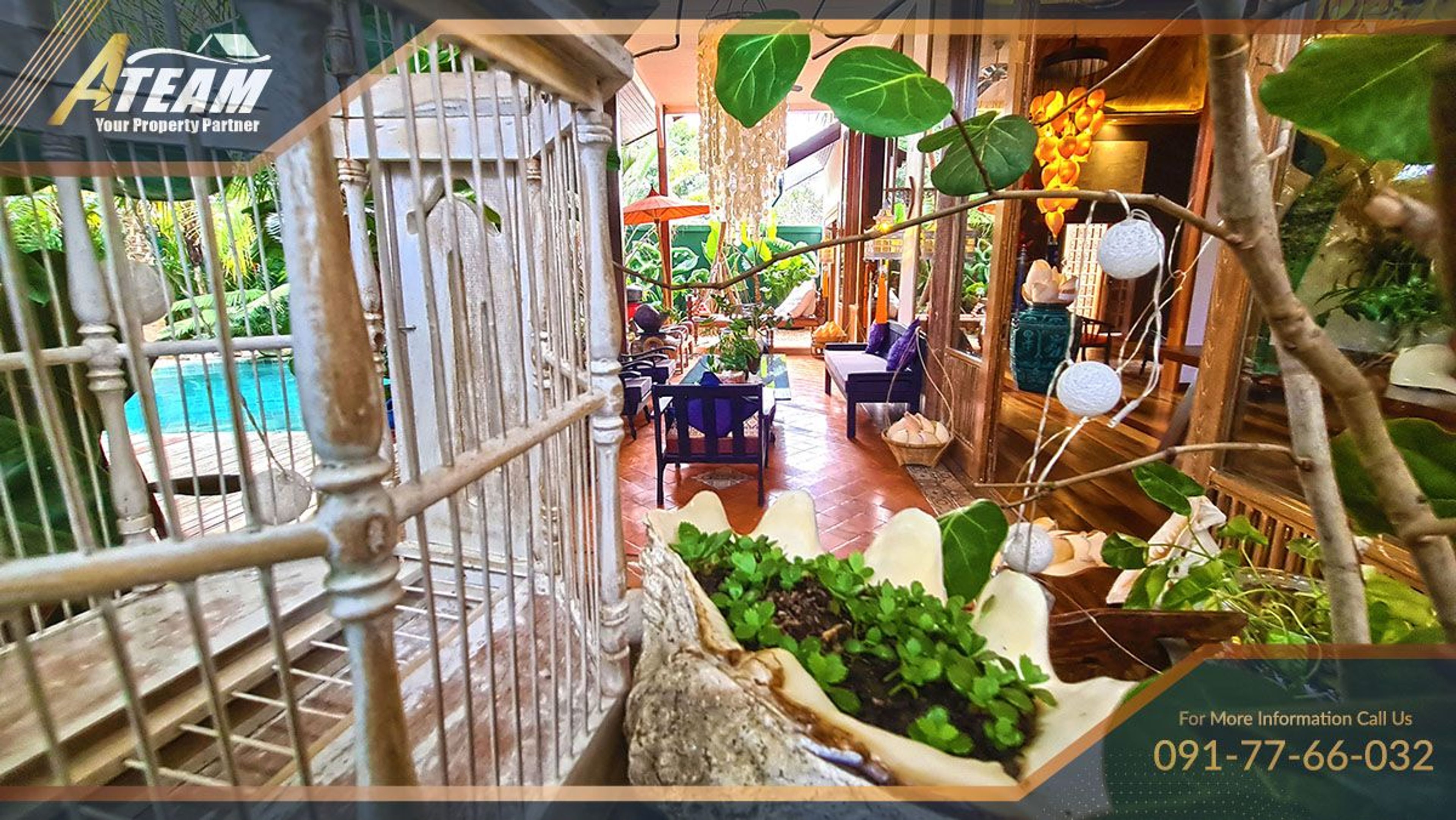 Unique, Artistic, secret and private house near Kao Tao Lake thumbnail 58
