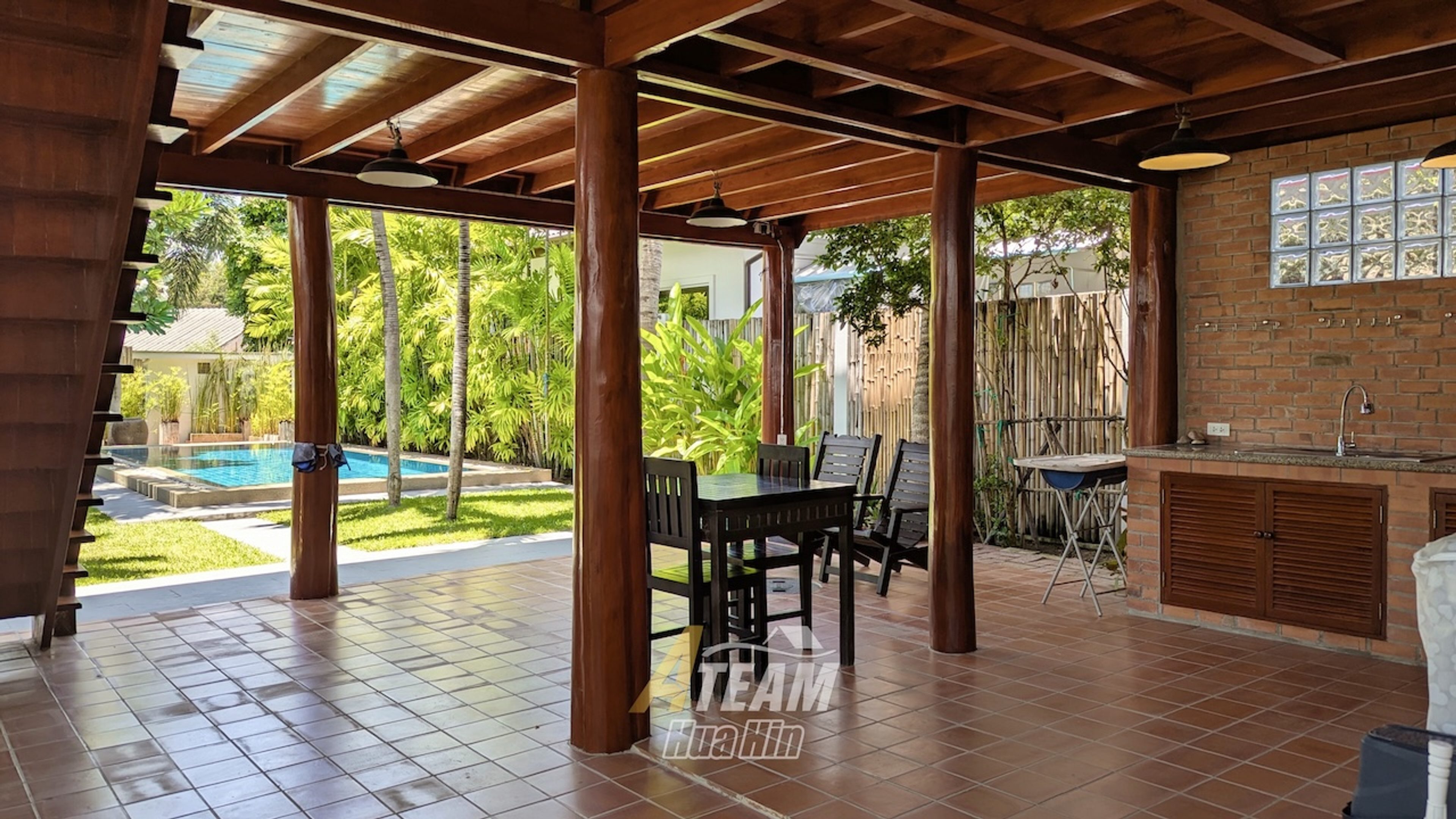 Traditional Thai 2 Bed 2 Bath Teak Wood Pool Villa  thumbnail 16