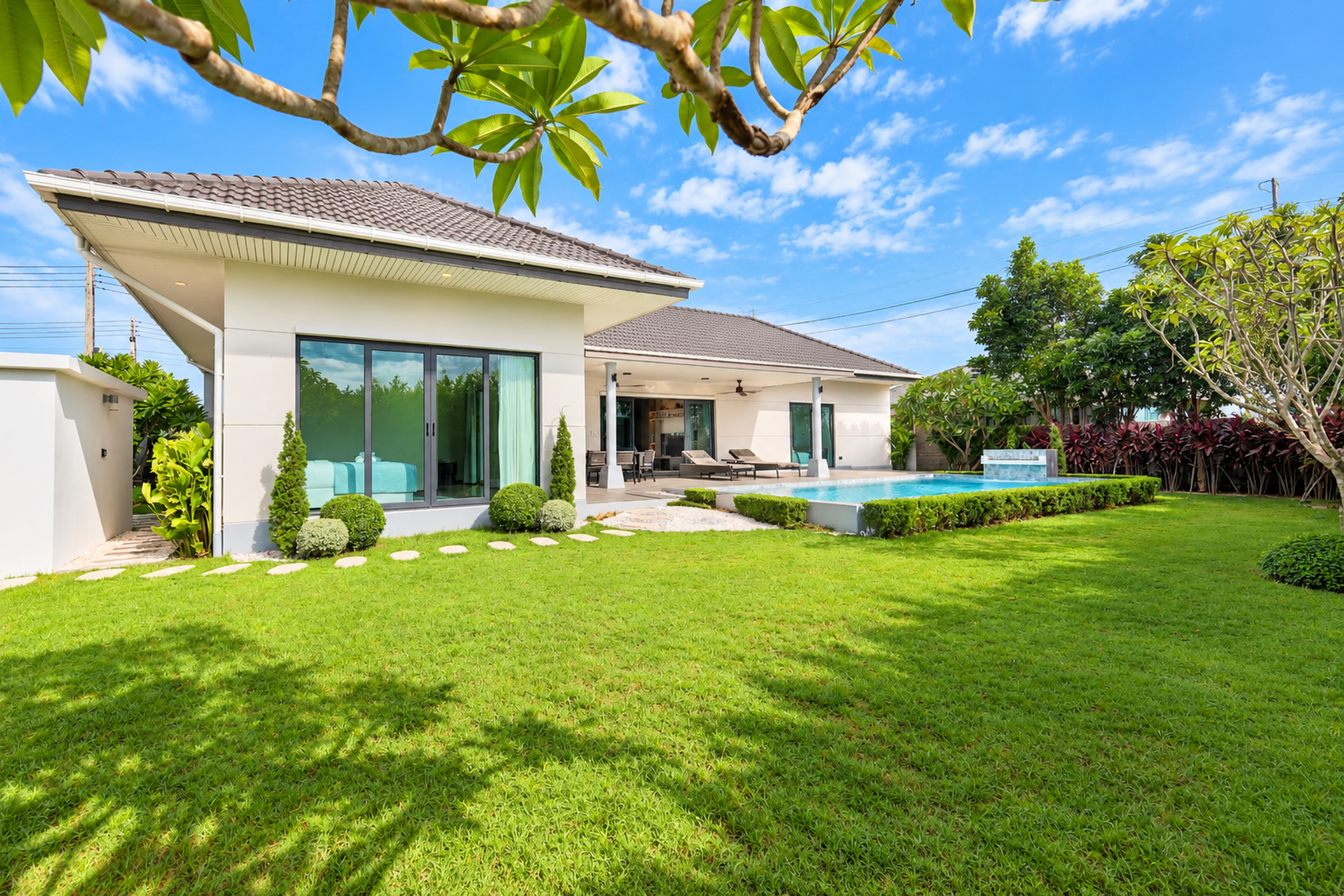 Villa spacieuse de 3 chambres à louer à Nantra Residence Hua Hin – 65 000 THB/mois thumbnail 36