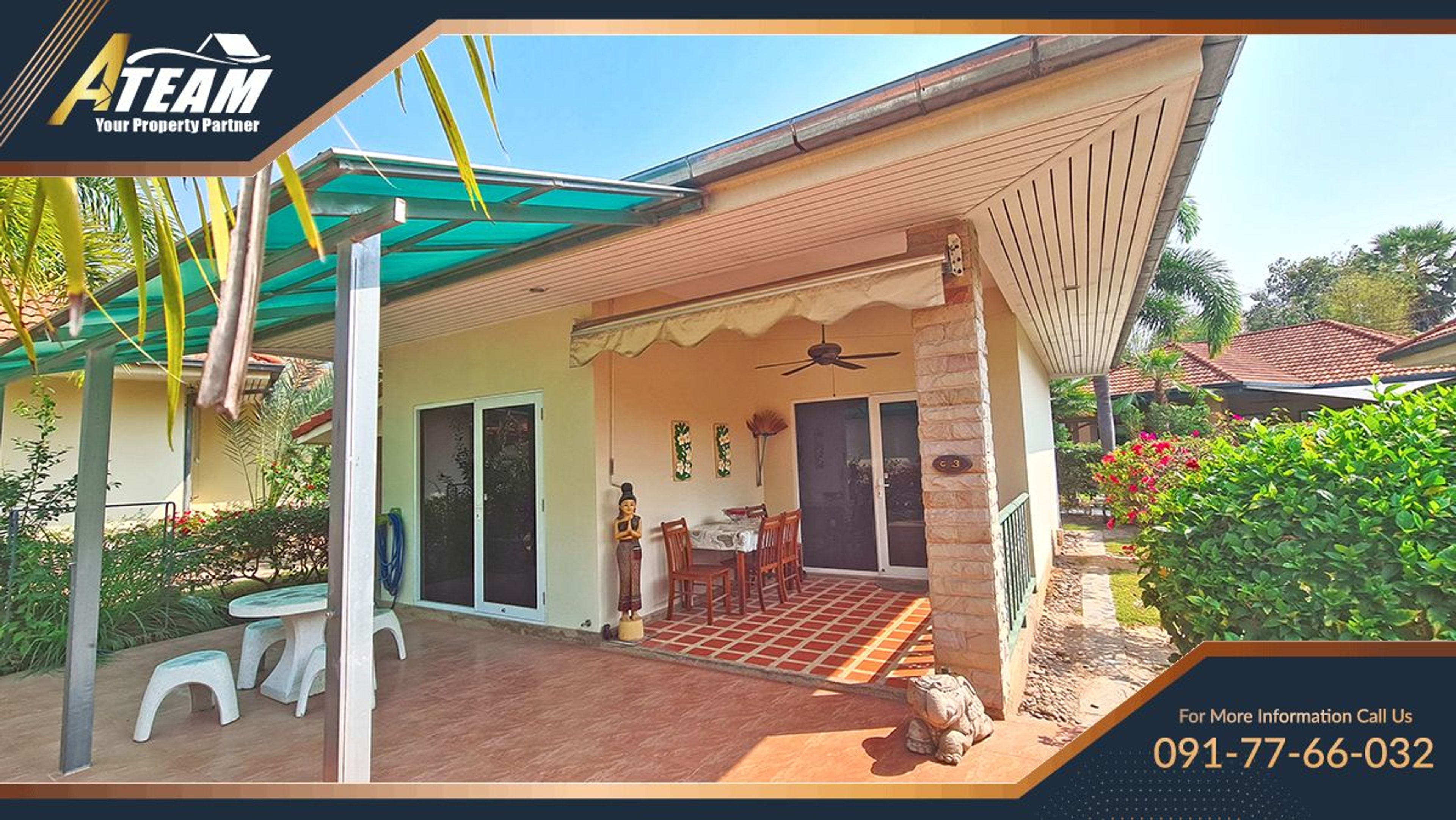 A Lovely Cozy Tropical in Pineapple Village Hin Lek Fai thumbnail 19