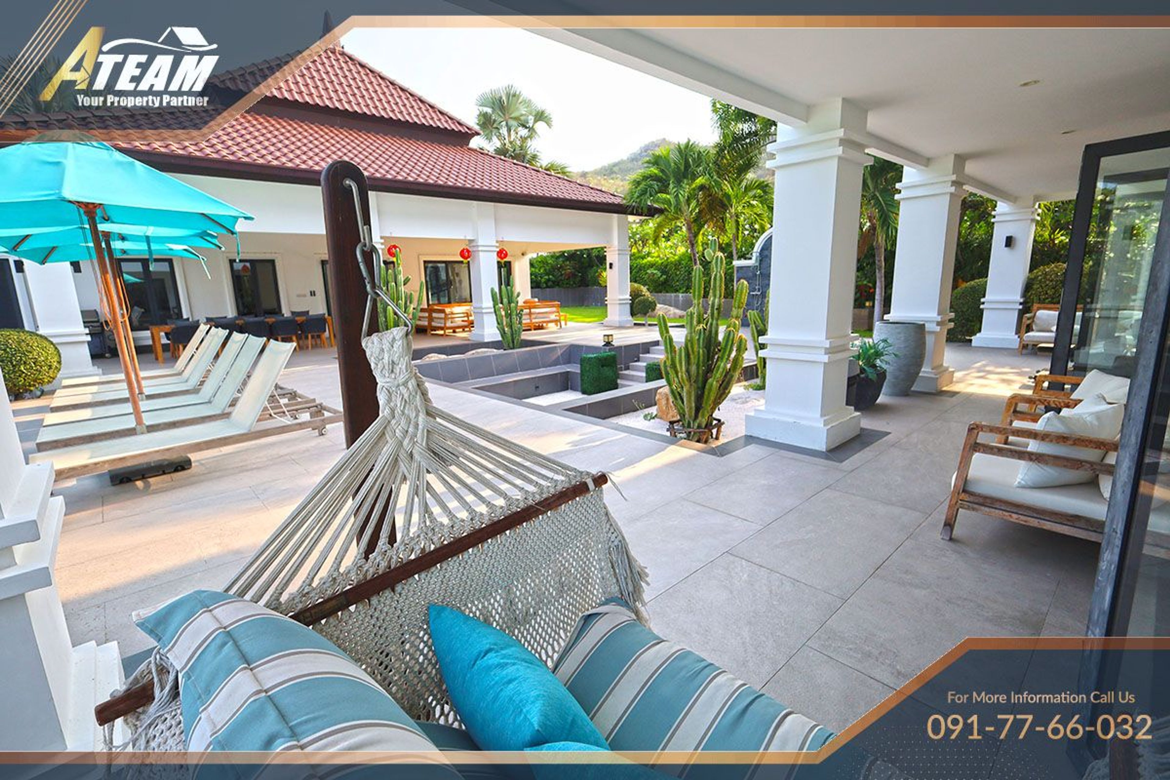 Luxurious 5-Bedroom Pool Villa in Prestigious BelVida Estates, Hua Hin thumbnail 4