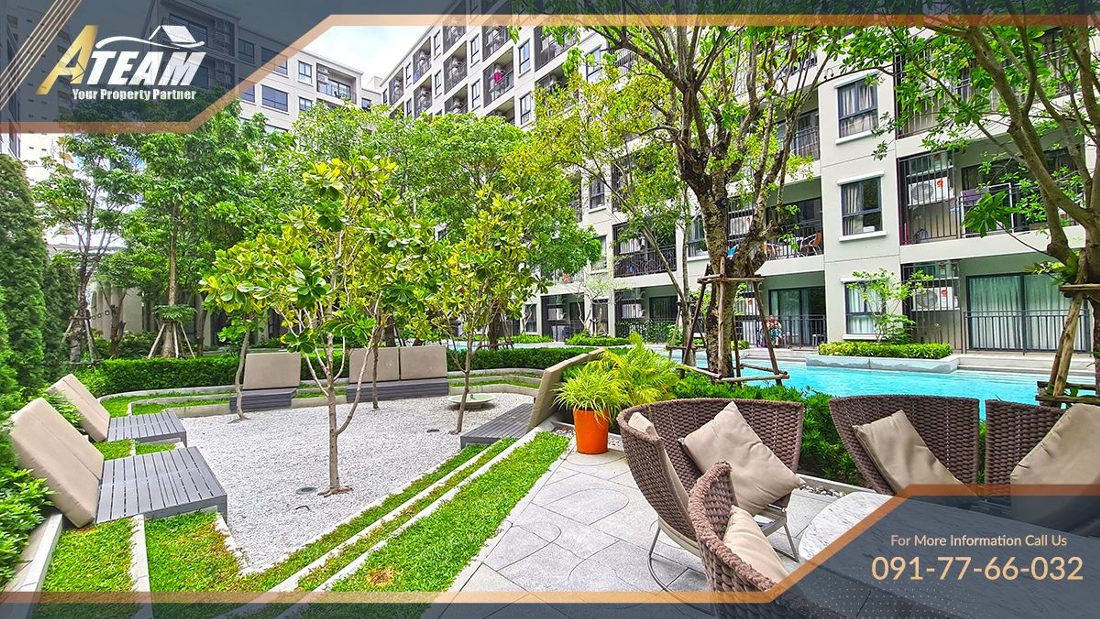 Apartment / Condo For Rent - - 2 Bedrooms - 2 Bathrooms - Price ฿45,00 thumbnail 6