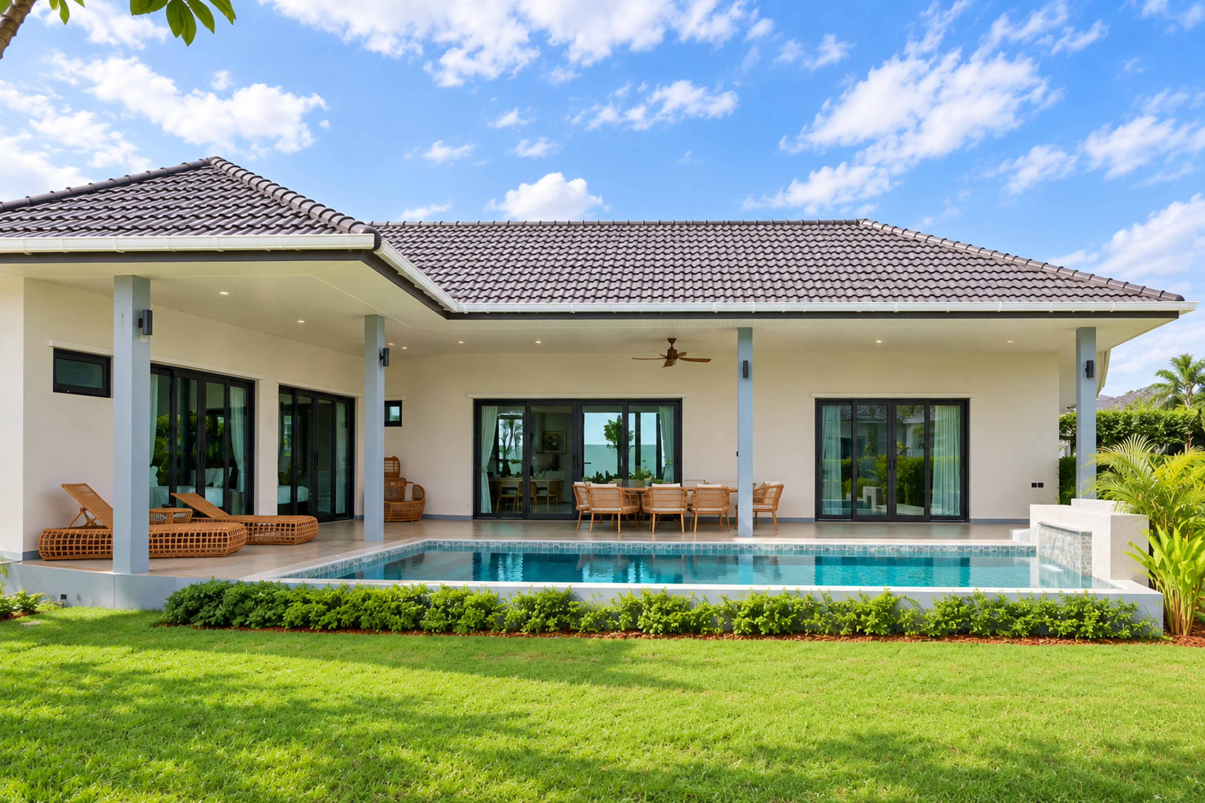 Villa spacieuse de 3 chambres à louer à Nantra Residence Hua Hin – 65 000 THB/mois thumbnail 39