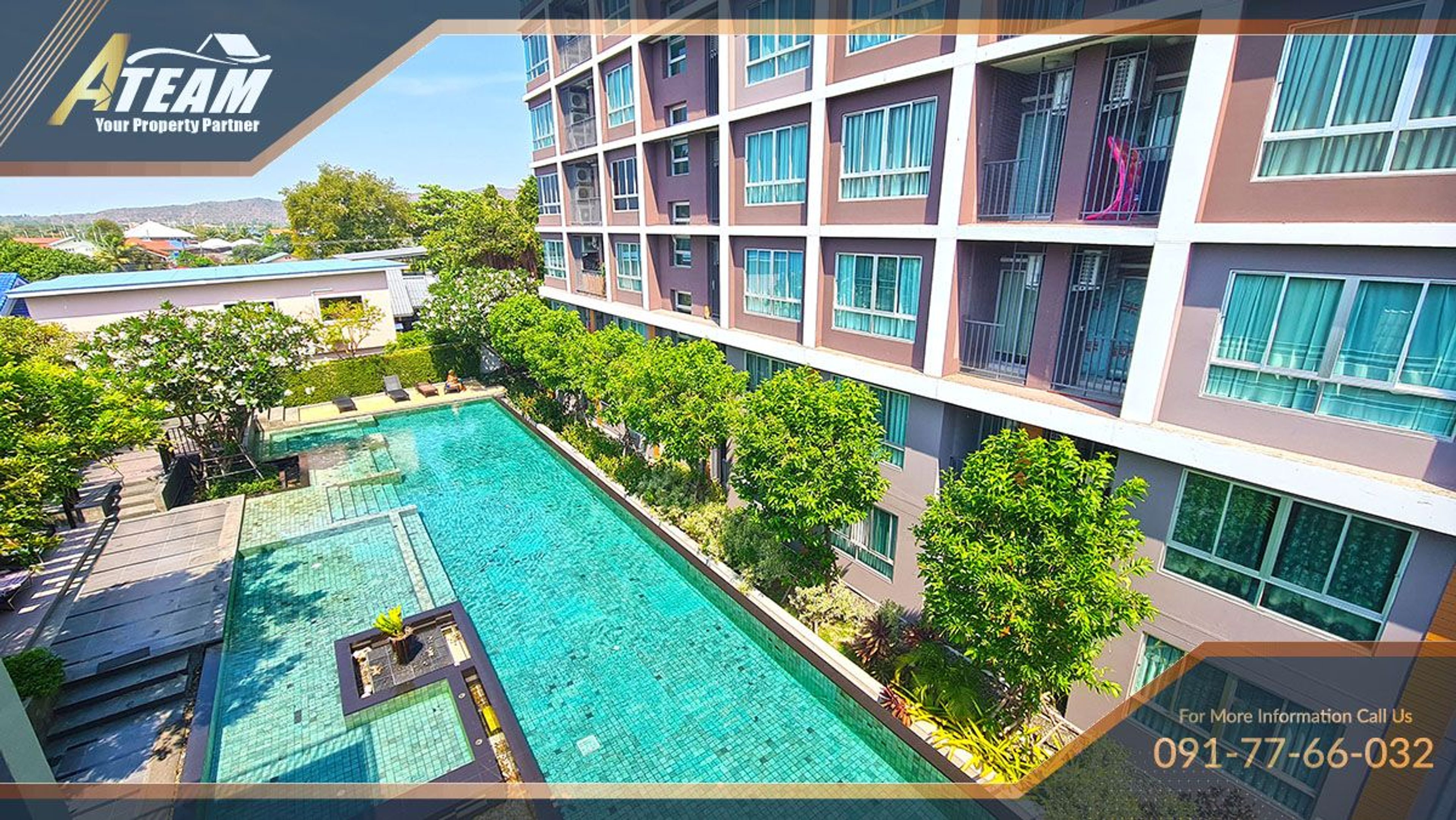 Apartment / Condo For Rent - - 1 Bedroom - 1 Bathroom - Price ฿15,000 