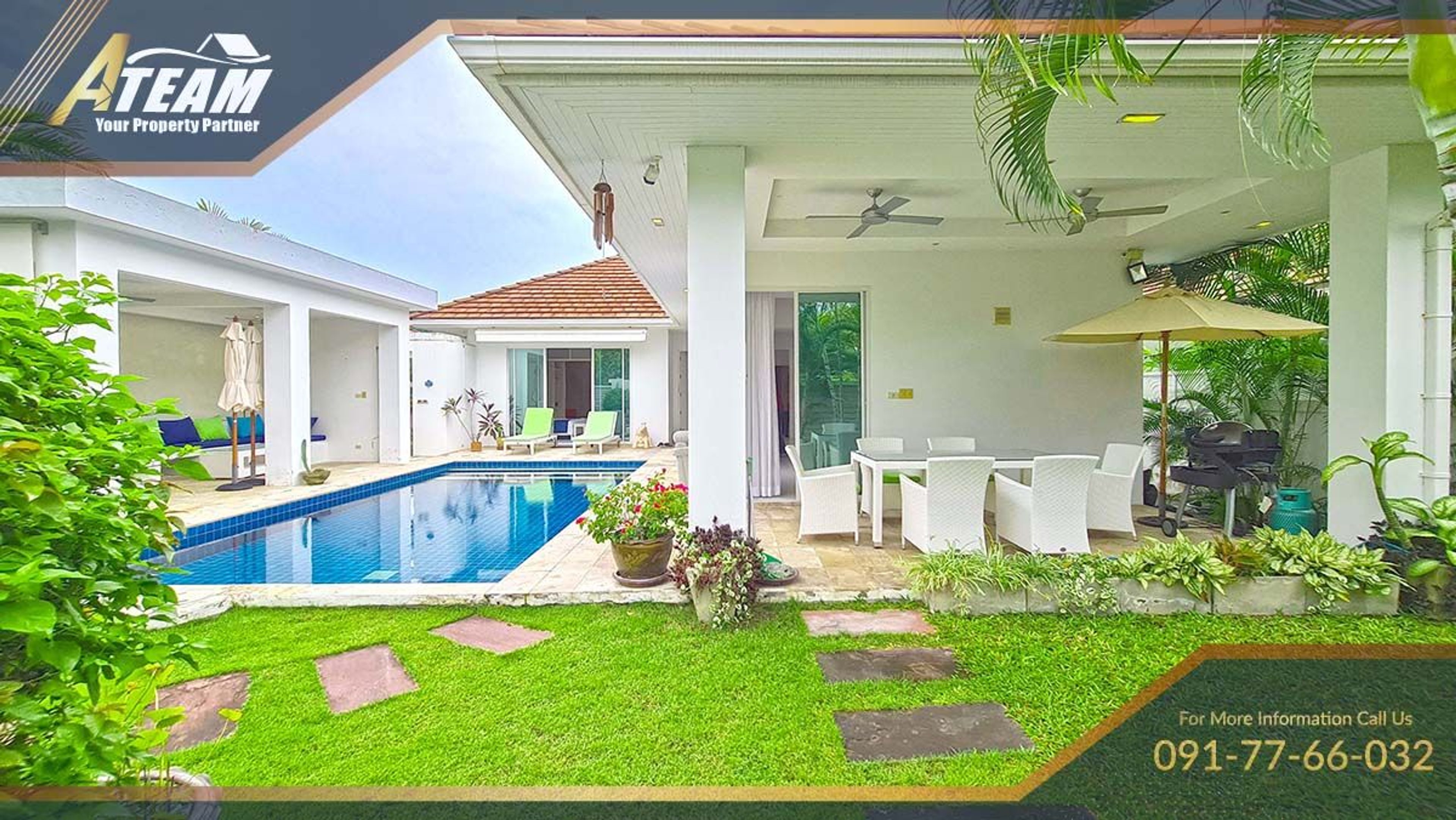 House / Villa For Rent - - 3 Bedrooms - 2 Bathrooms - Price ฿38,000 - 