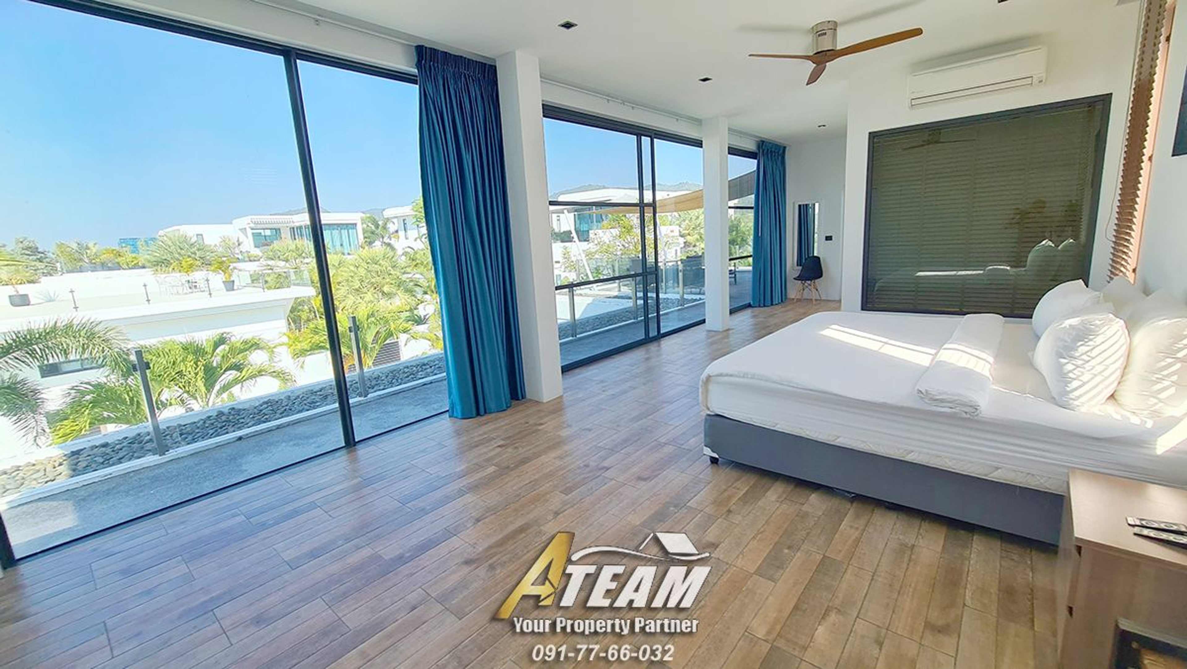 Modern 3 bedroom pool villa In La Lua resort thumbnail 27