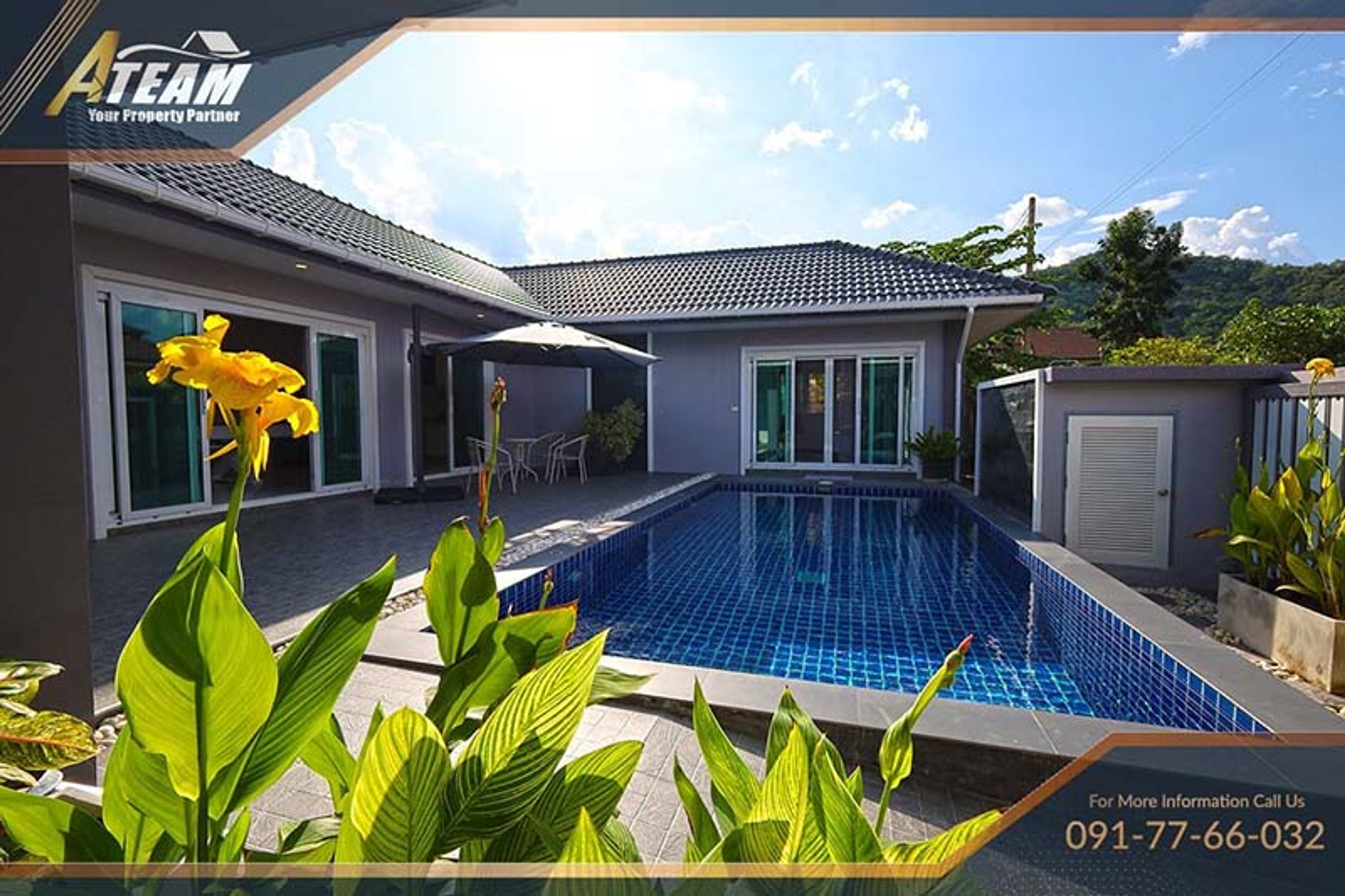 Modern 3-Bedroom Pool Villa - Samor Prong, Hua Hin thumbnail 12