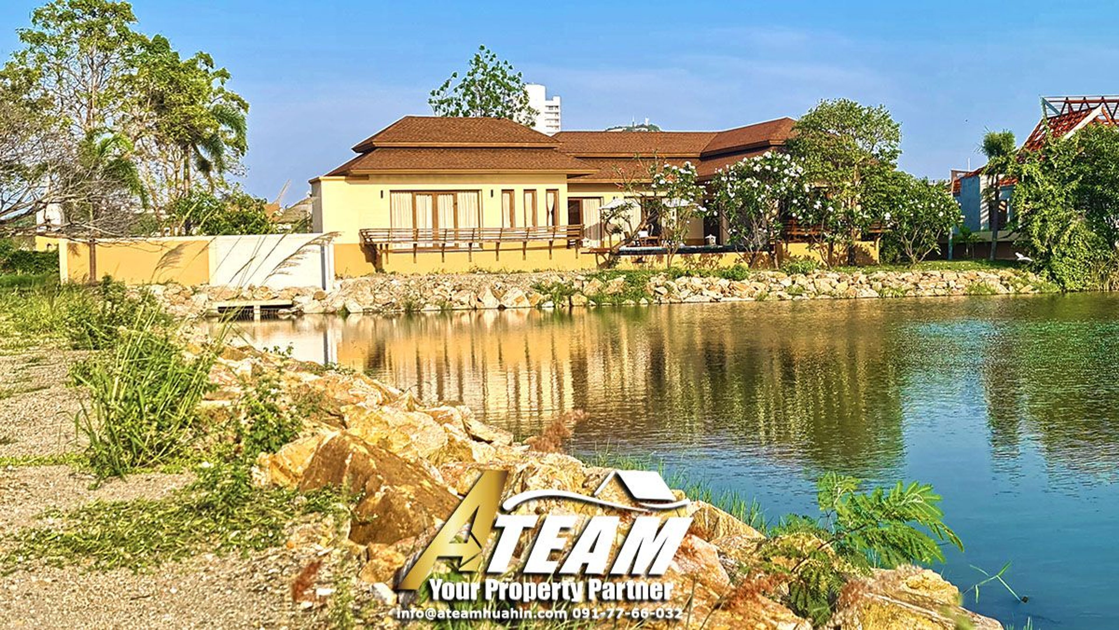 Rare lake side pool villa 800m from Kao Takiab thumbnail 3