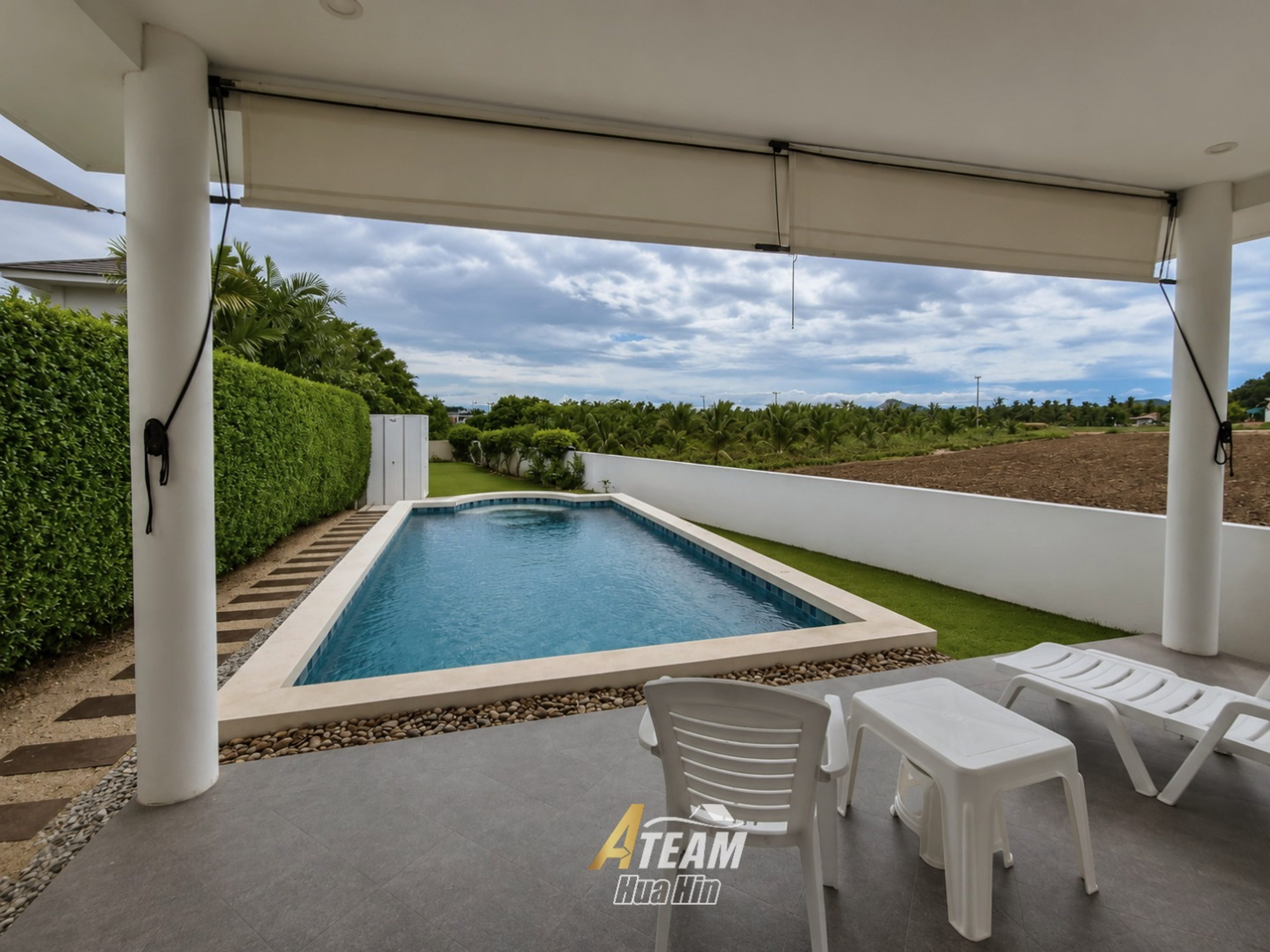 Stylish 2-Bedroom Pool Villa with Pineapple Field Views – Wang Pong, Pranburi thumbnail 13