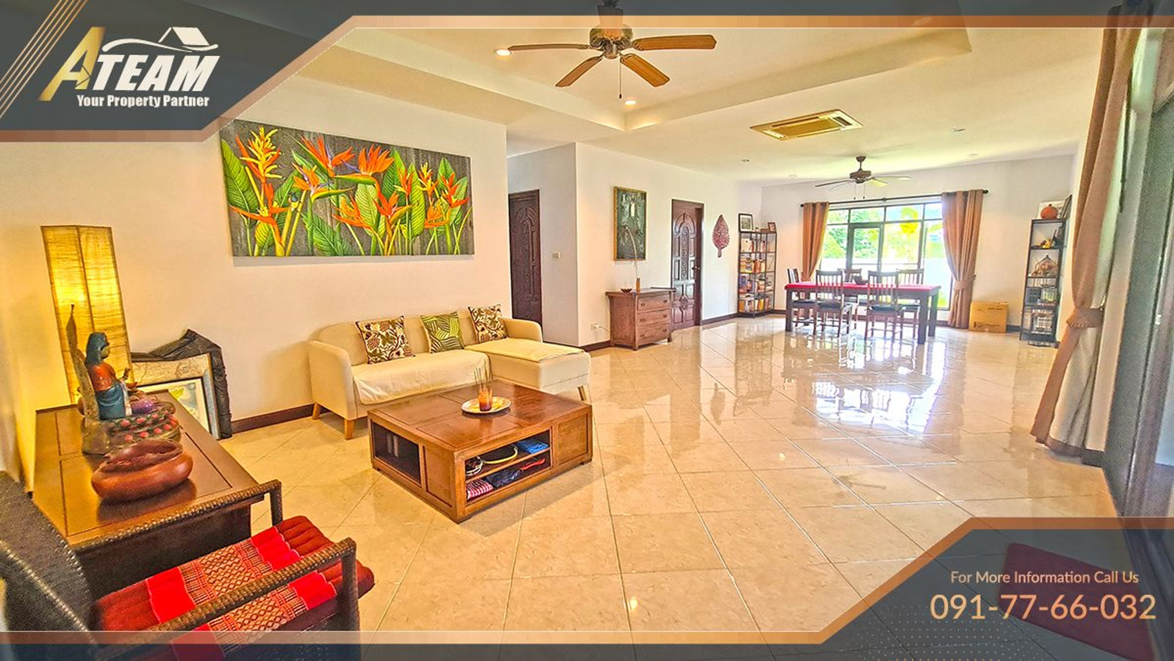 Mountain View Corner 3-Bedroom Villa for Sale in Manora Village, Khao  thumbnail 61