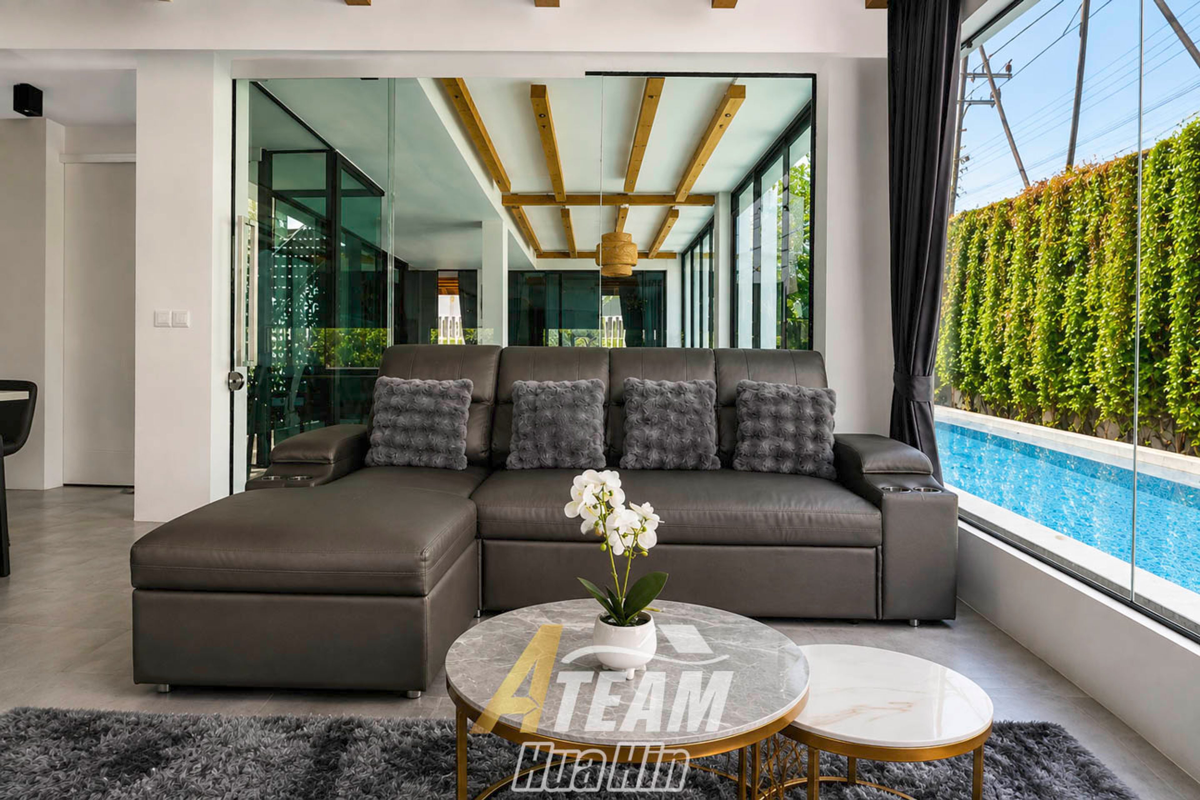 Exclusive 3-Bedroom Pool Villa with Sauna & Outdoor Bathtub – Hua Hin thumbnail 6