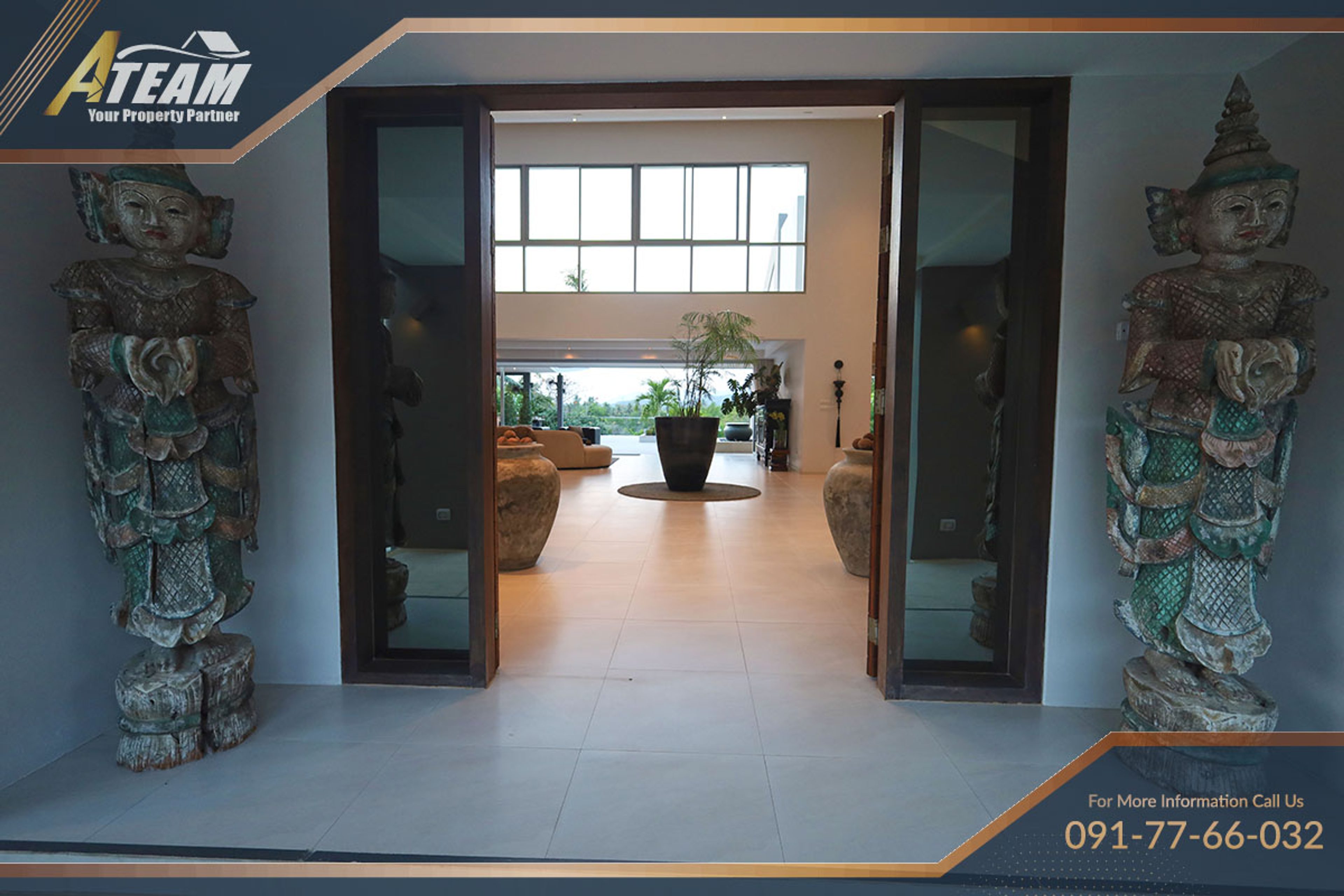 Unique Design  5 Bedroom Villa with stunning  golf view at Palm Hills thumbnail 90