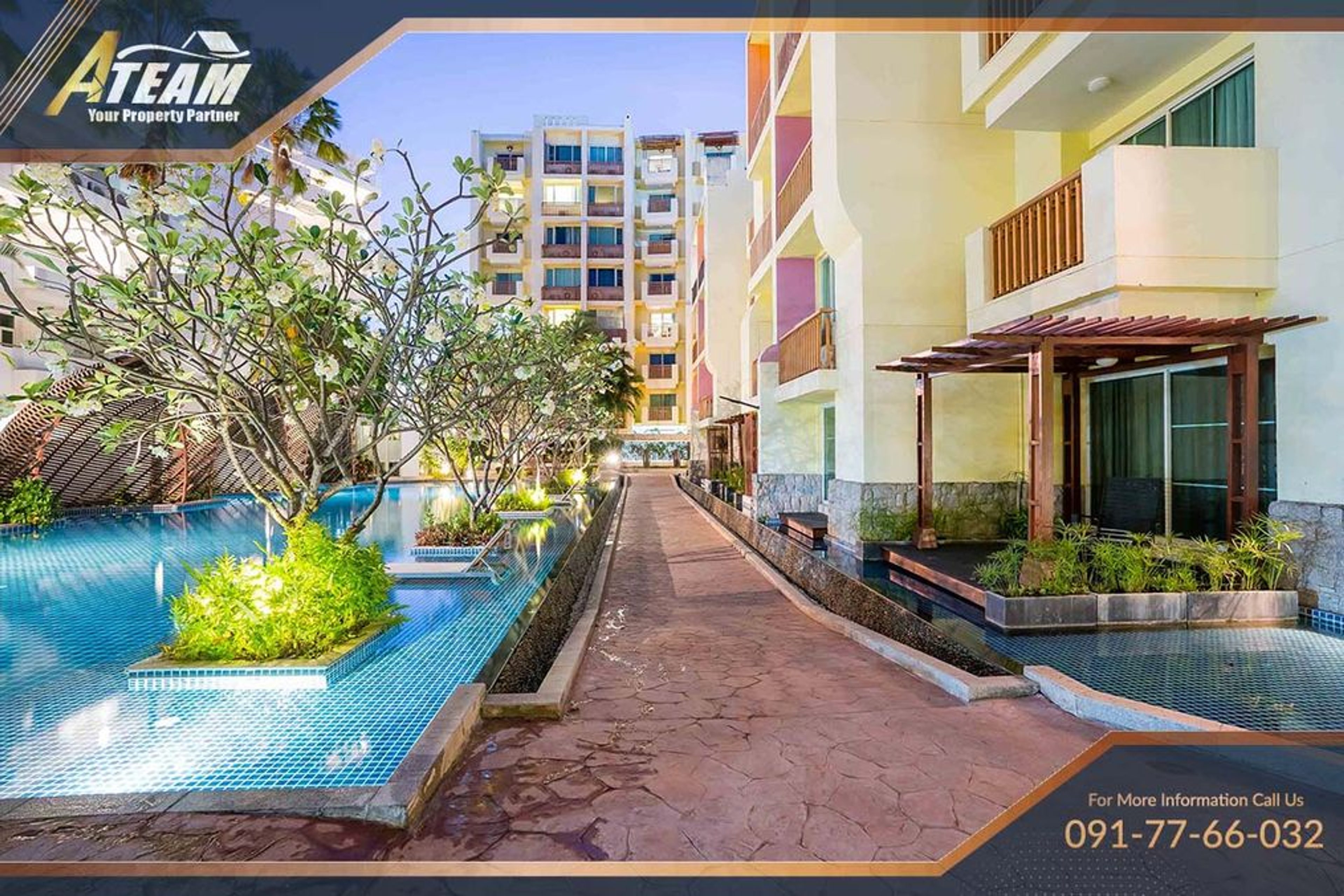 3-bedrooms 100 SQM Condo at Myconos (center Hua Hin) thumbnail 7