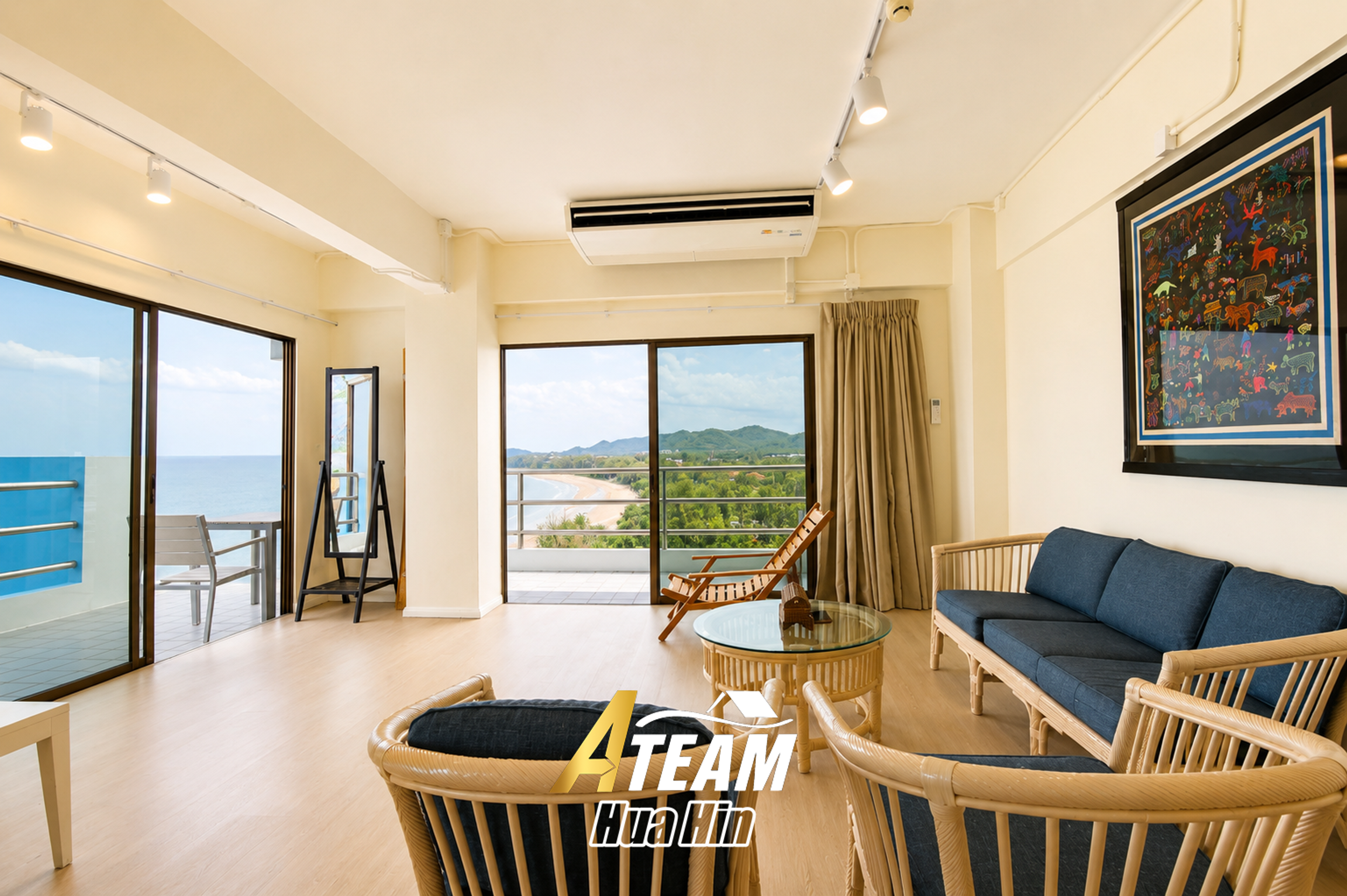 Spacious High-Floor Beachside Condo for Sale  at Hua Hin Blue Wave
