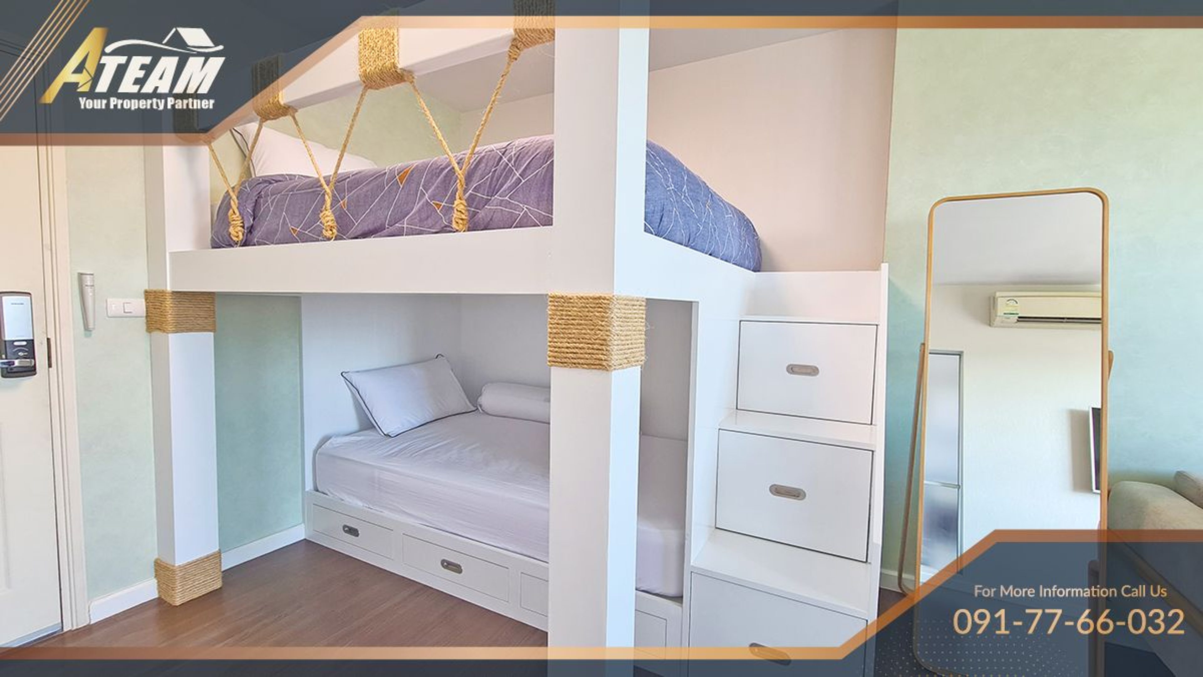 Apartment / Condo For Rent - - 1 Bedroom - 1 Bathroom - Price ฿13,000  thumbnail 3