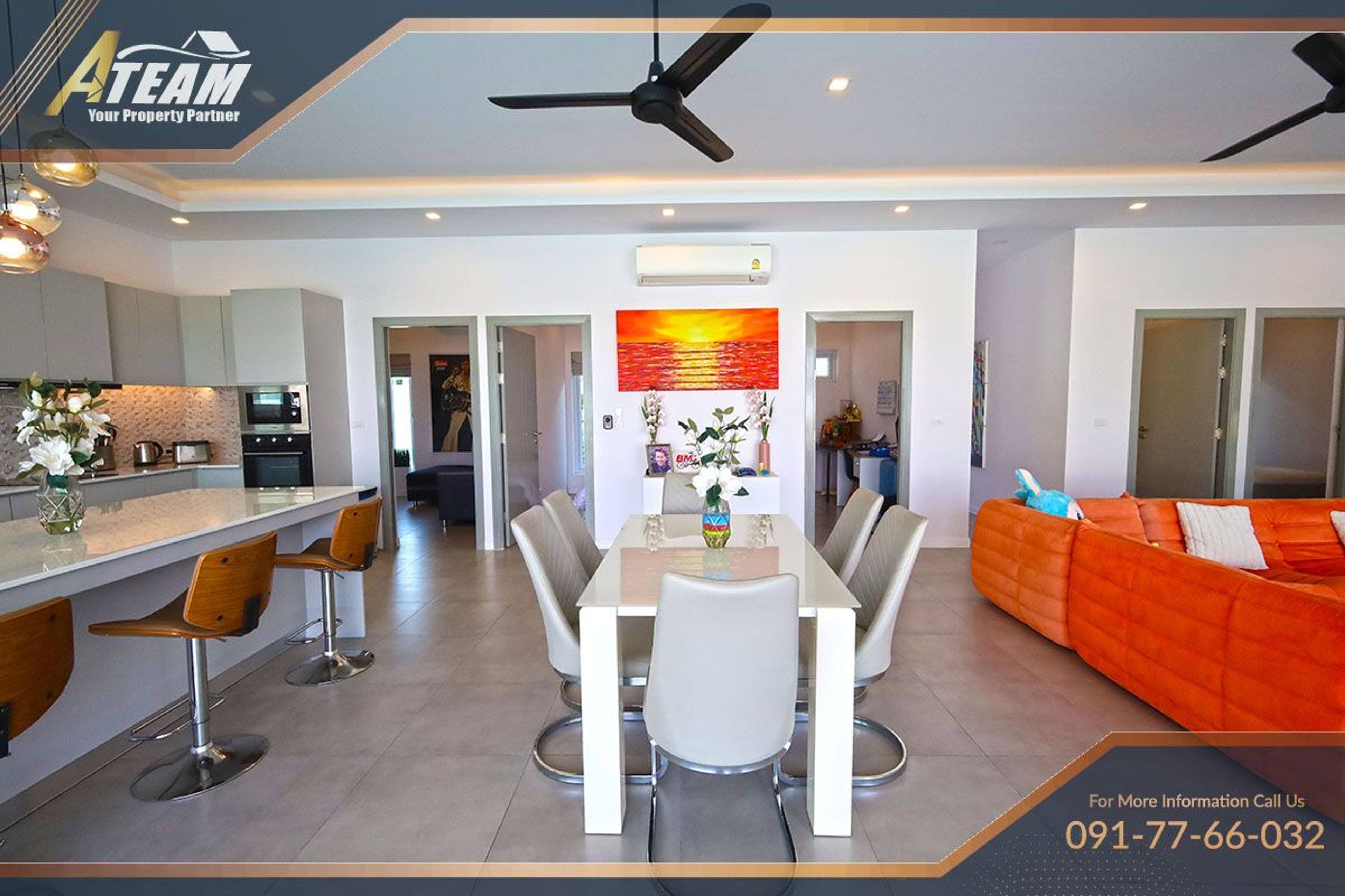 Stunning 4-Bedroom Villa in Hin Lek Fai, Hua Hin thumbnail 4