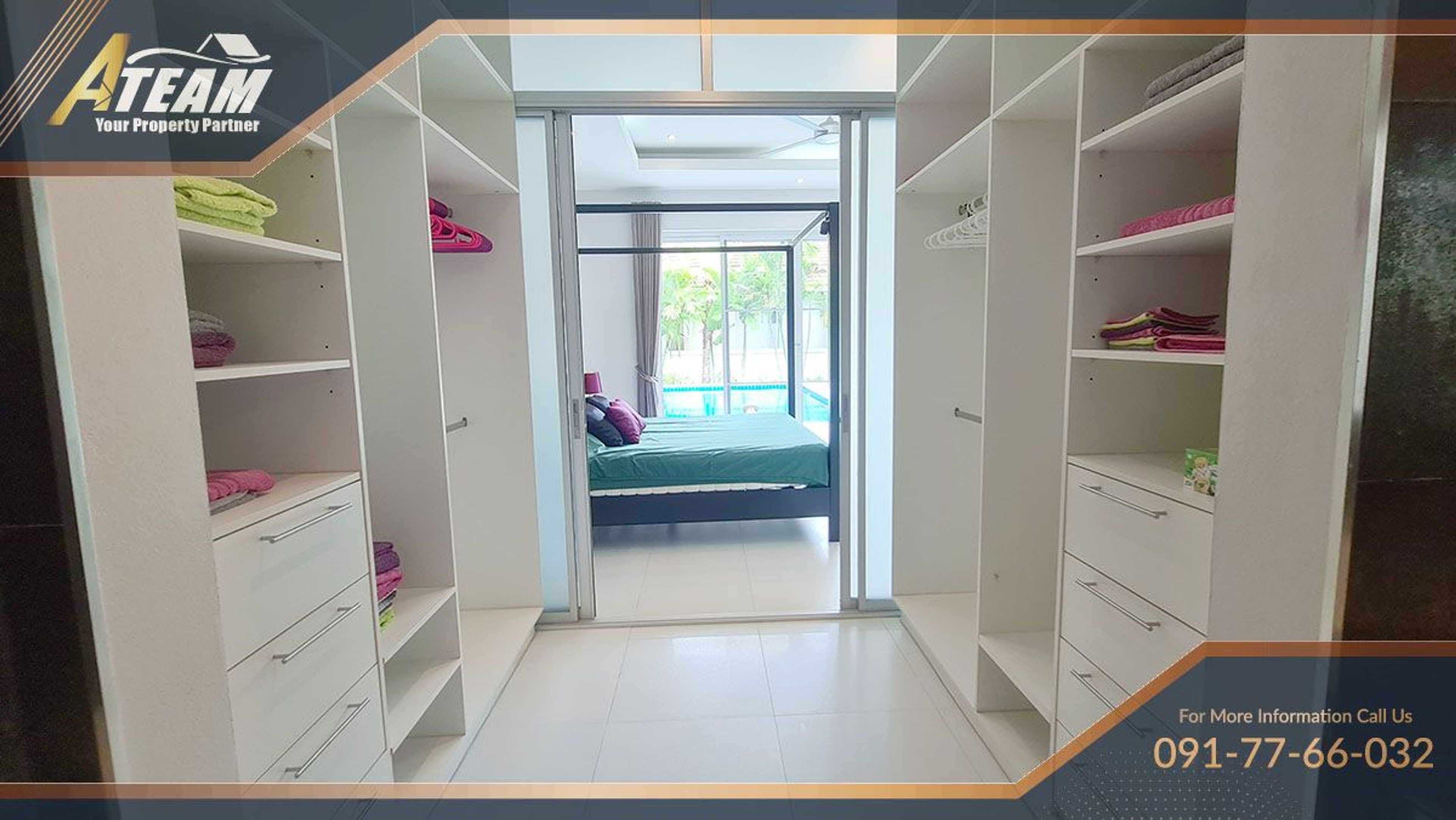 Modern Red Mountain House for Rent with 1 Office Room | 47,000 THB/Month thumbnail 21