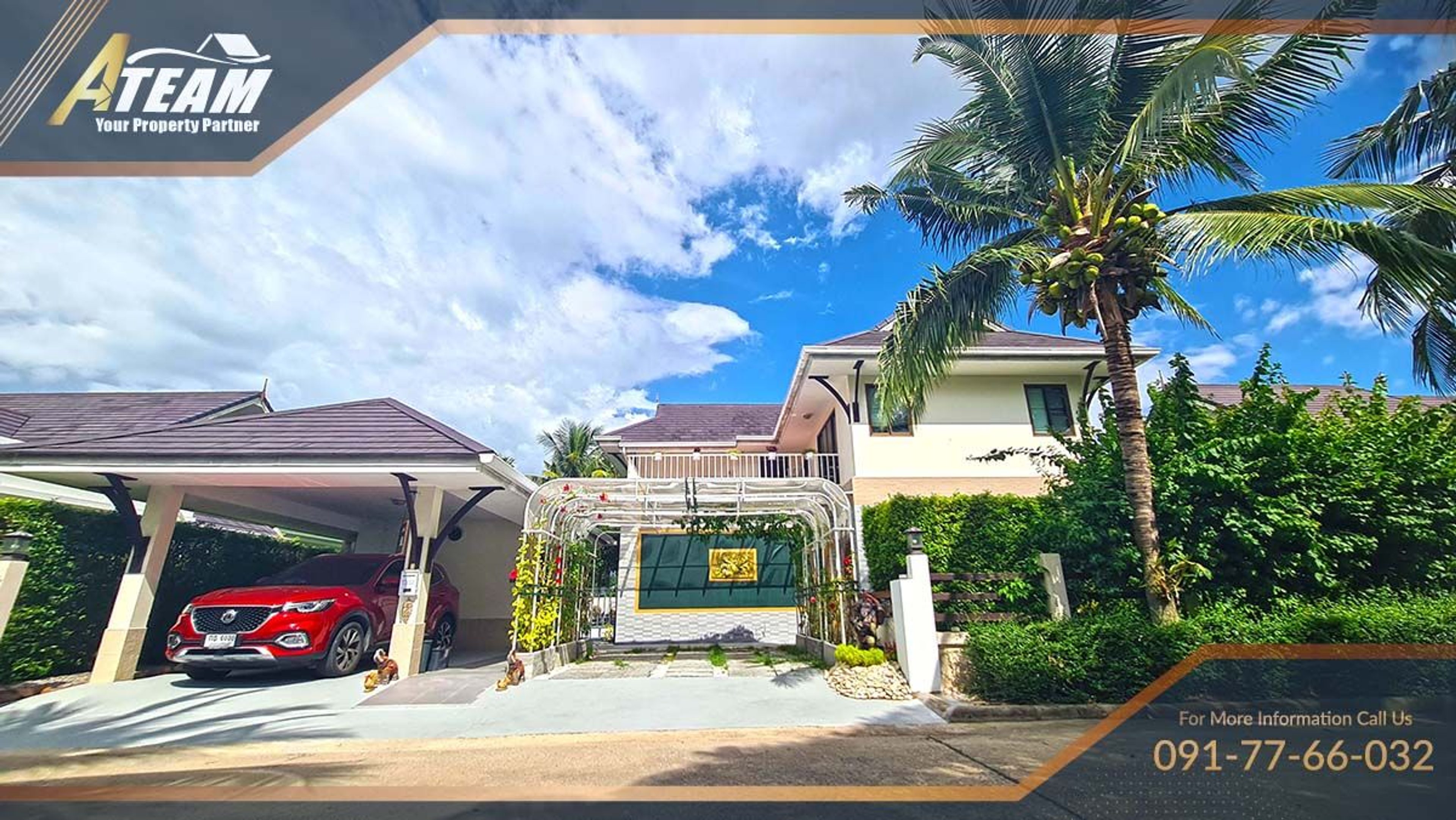 Moutain view 2 story pool villa in the heights 2 Khoa Tao Hua Hin thumbnail 7