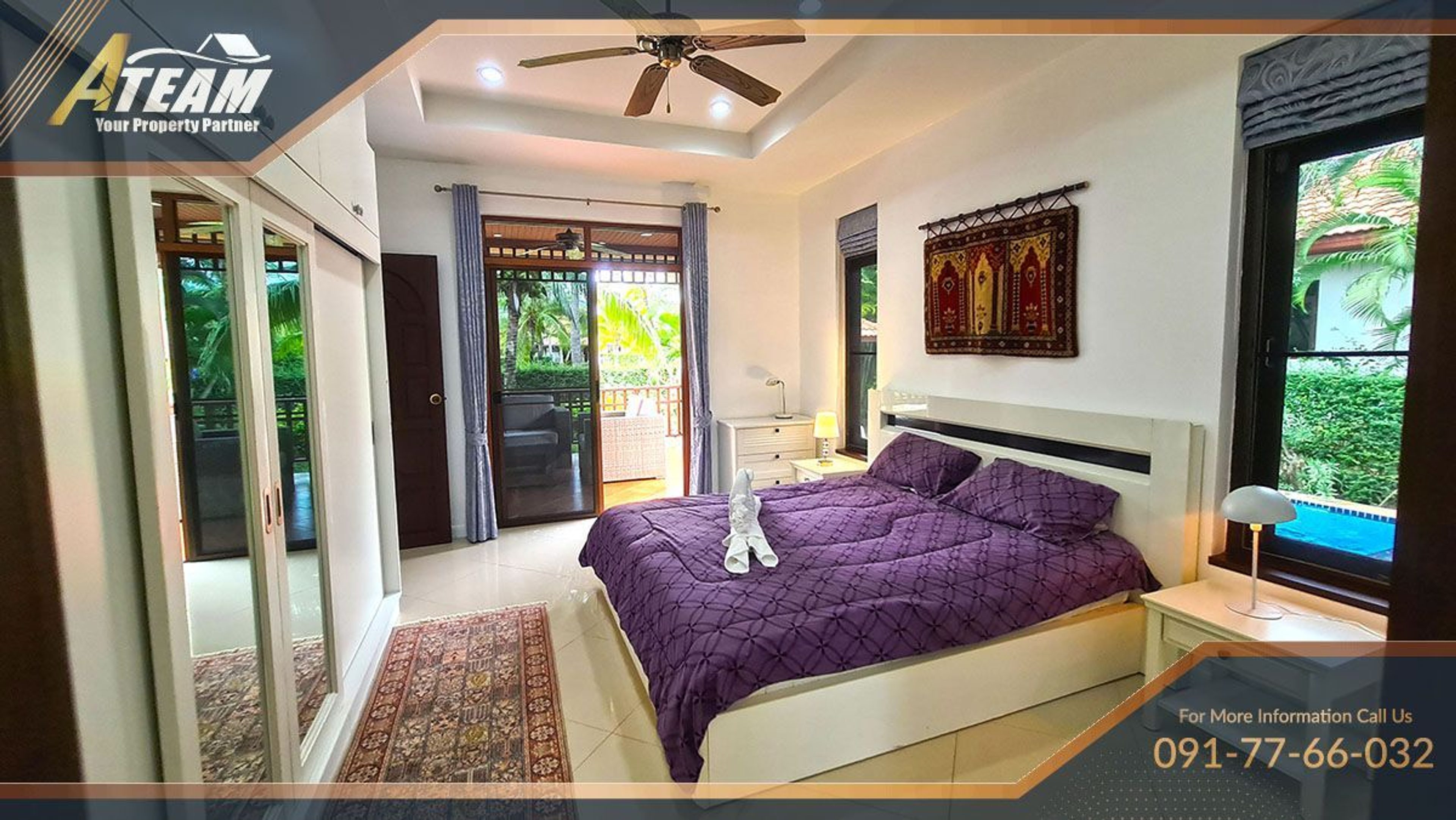 Charming house for sale overlooking the Khao Tao Mountains  thumbnail 16