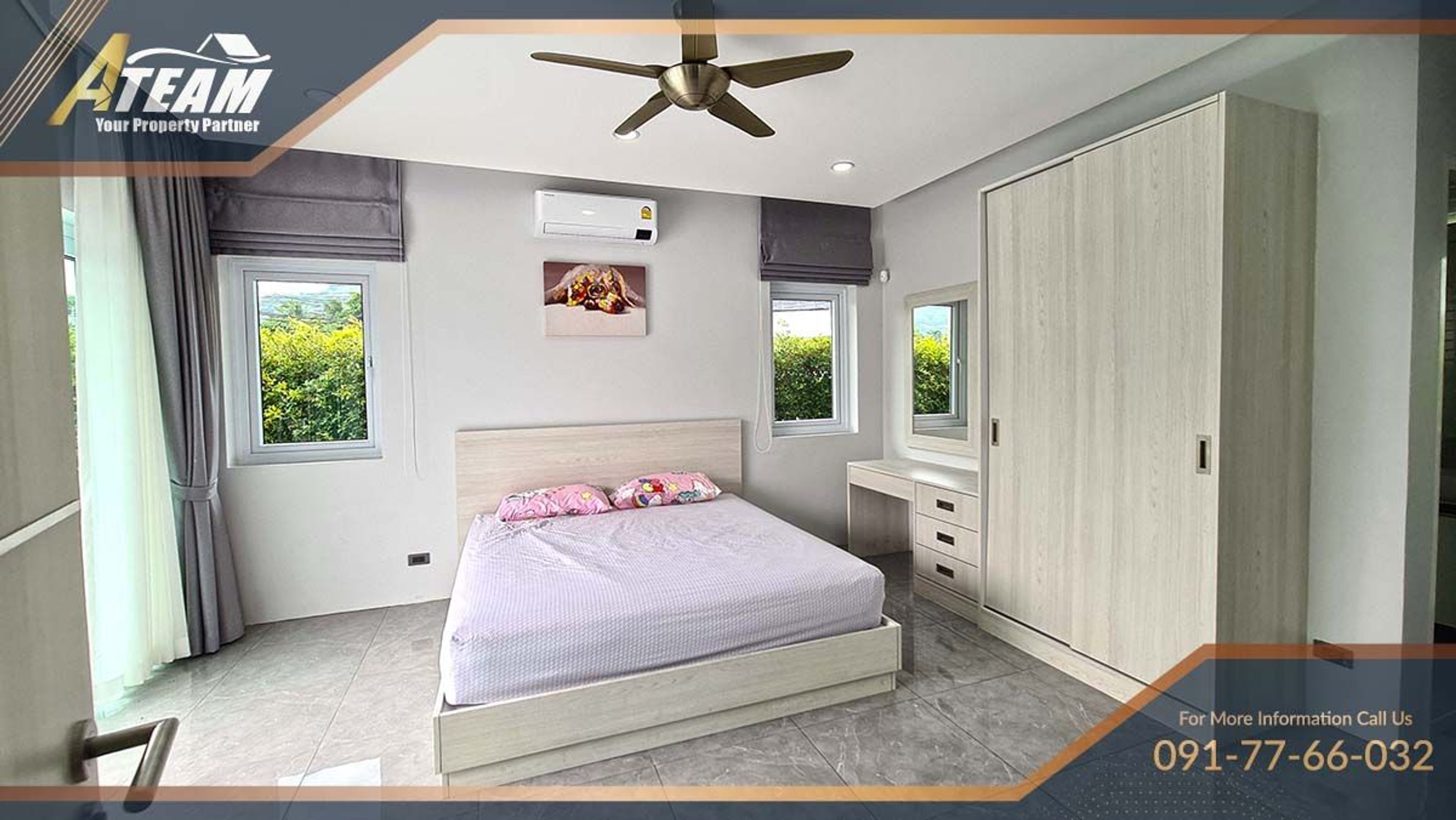 3 bed pool villa with mountain view Khao Tao, Hua Hin thumbnail 19