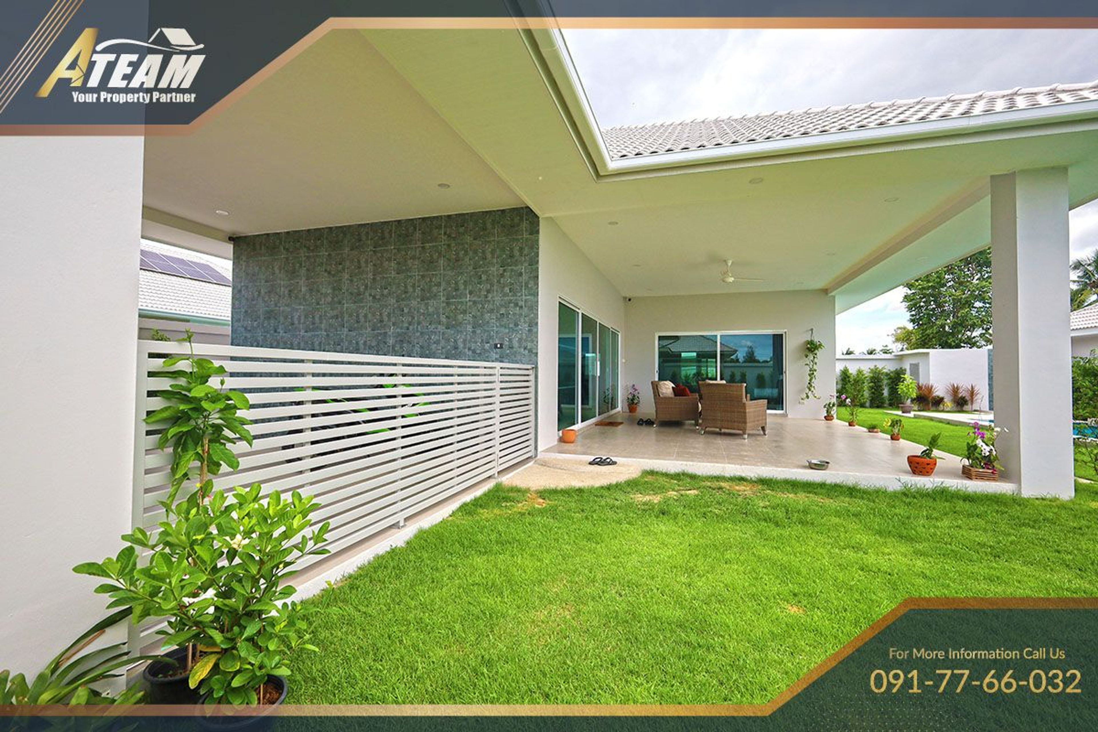 For rent 3-Bedroom Pool Villa  – Fully Furnished | Soi 112 thumbnail 3