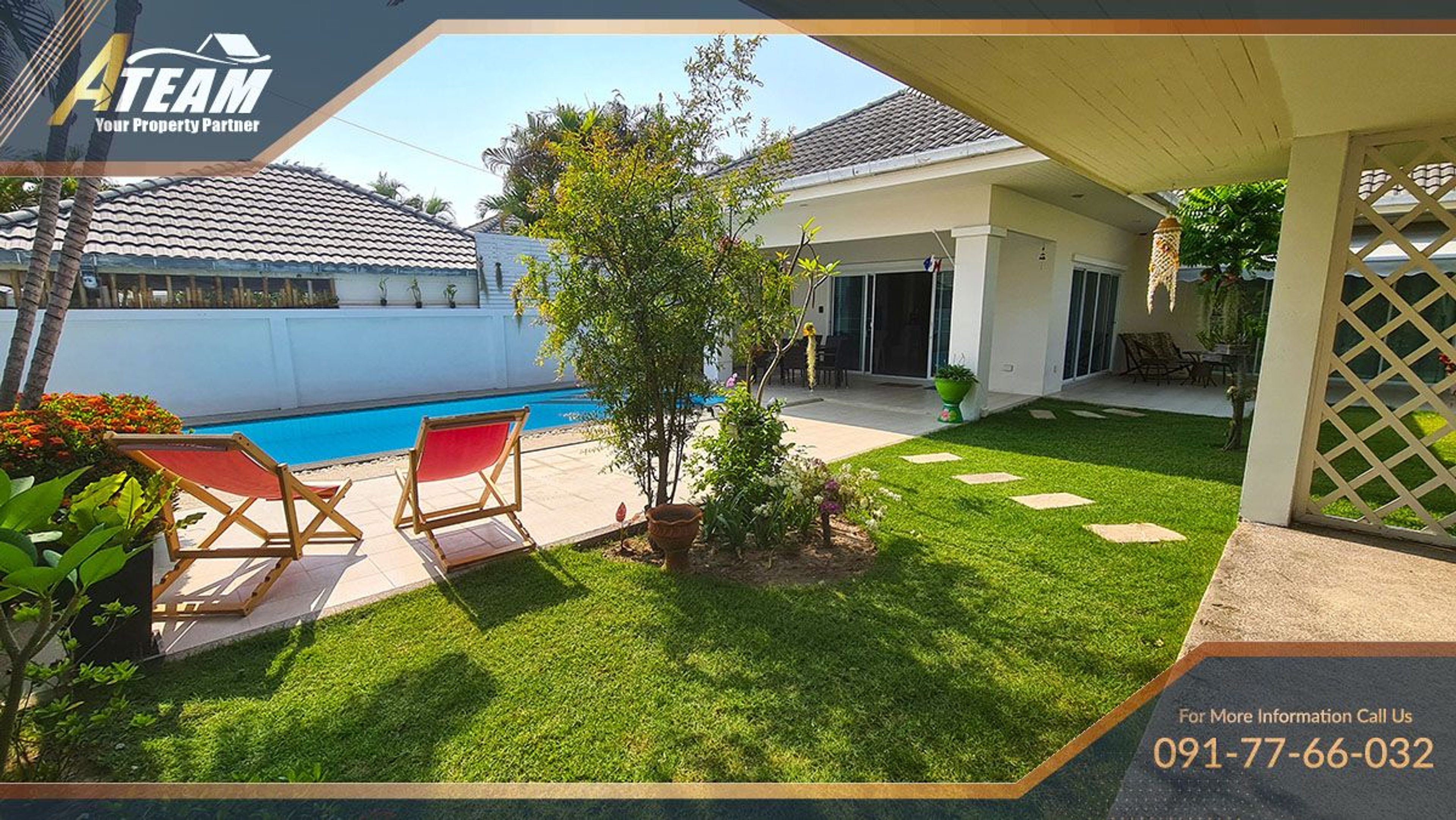 House / Villa For Rent - - 3 Bedrooms - 2 Bathrooms - Price ฿35,000 - 