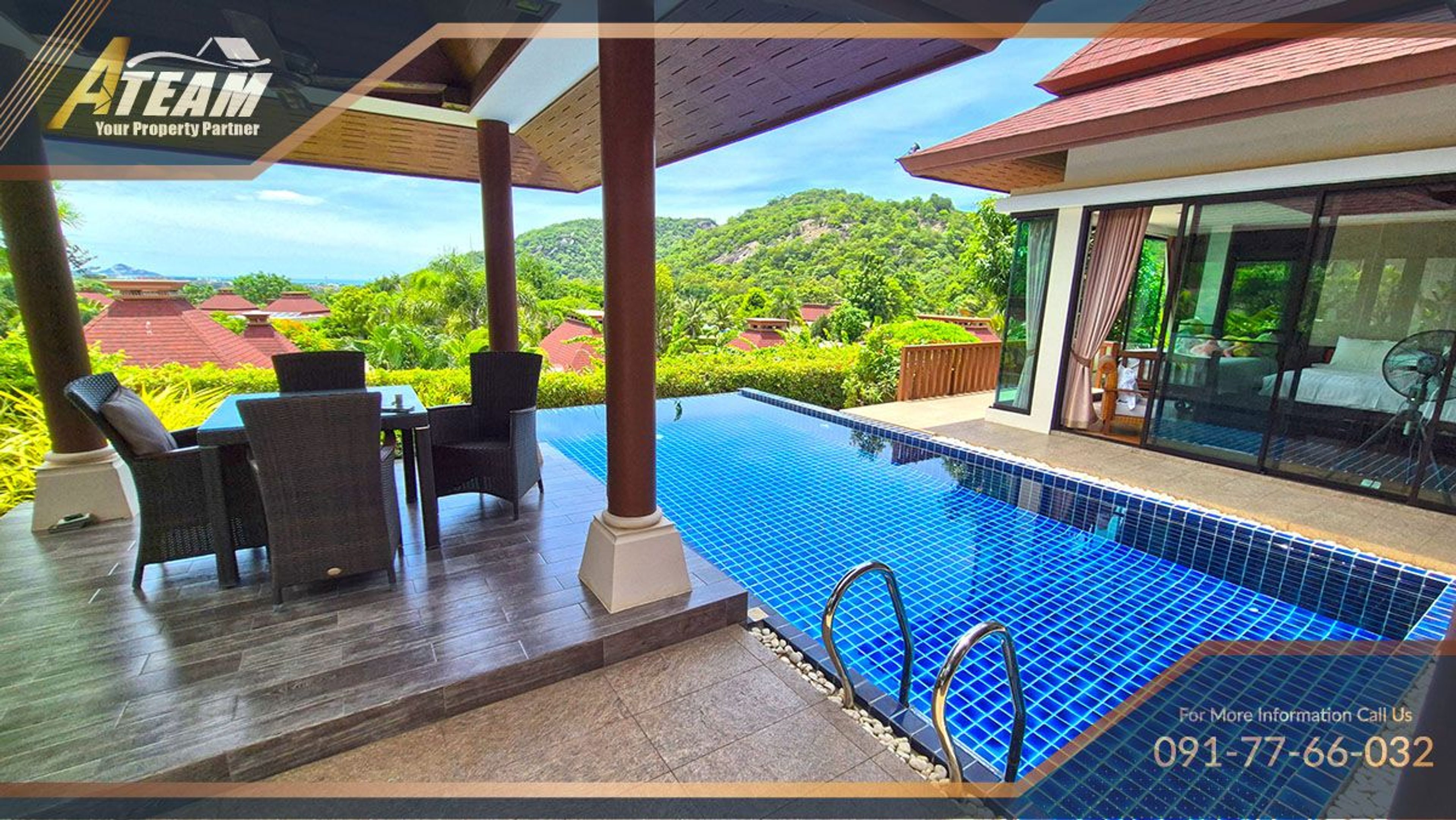 Panoramic Sea View Pool Villa in Khao Tao thumbnail 4