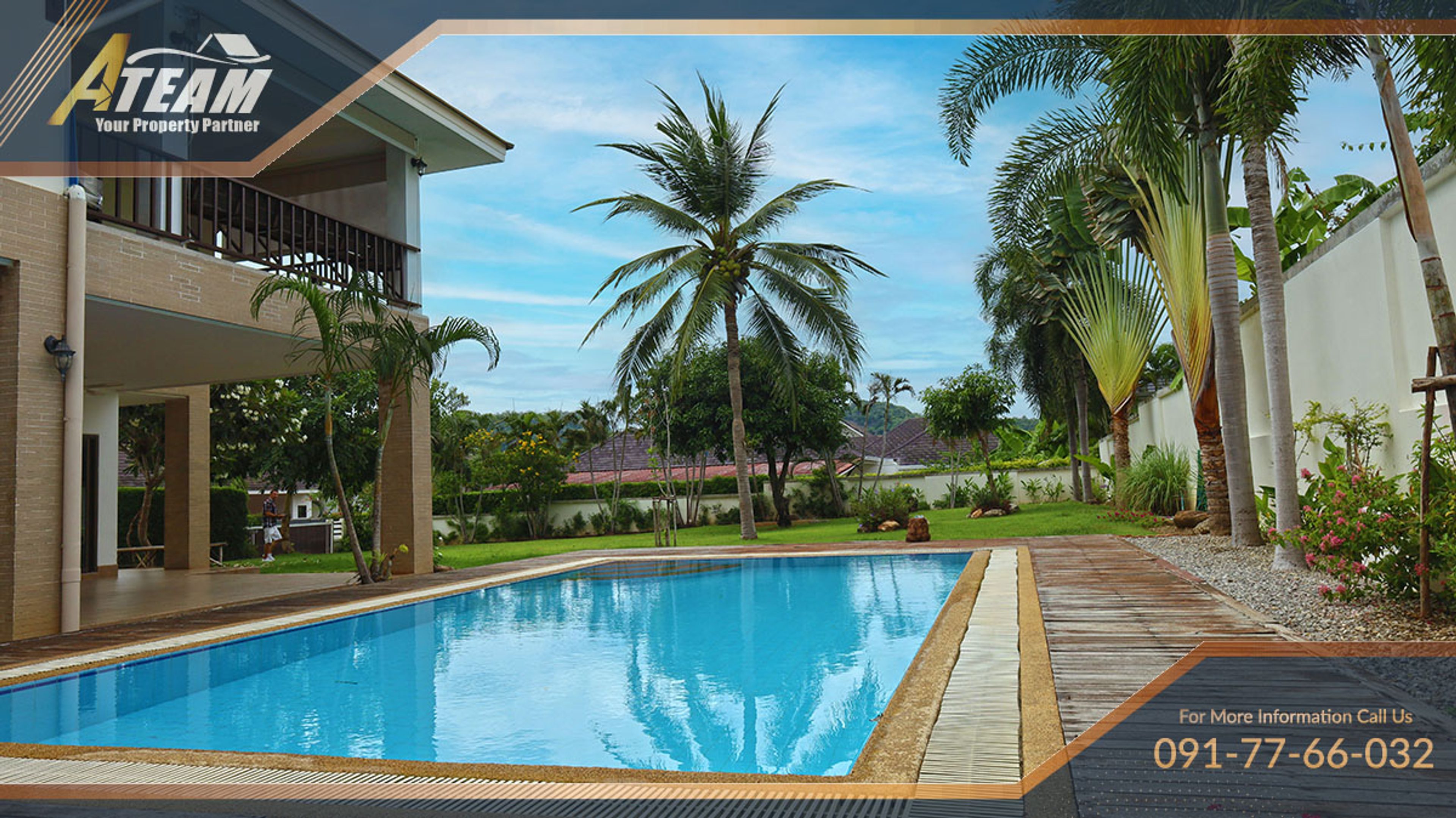 Spacious Family Retreat on a Large Double Plot in Heights 2, Khao Tao thumbnail 2