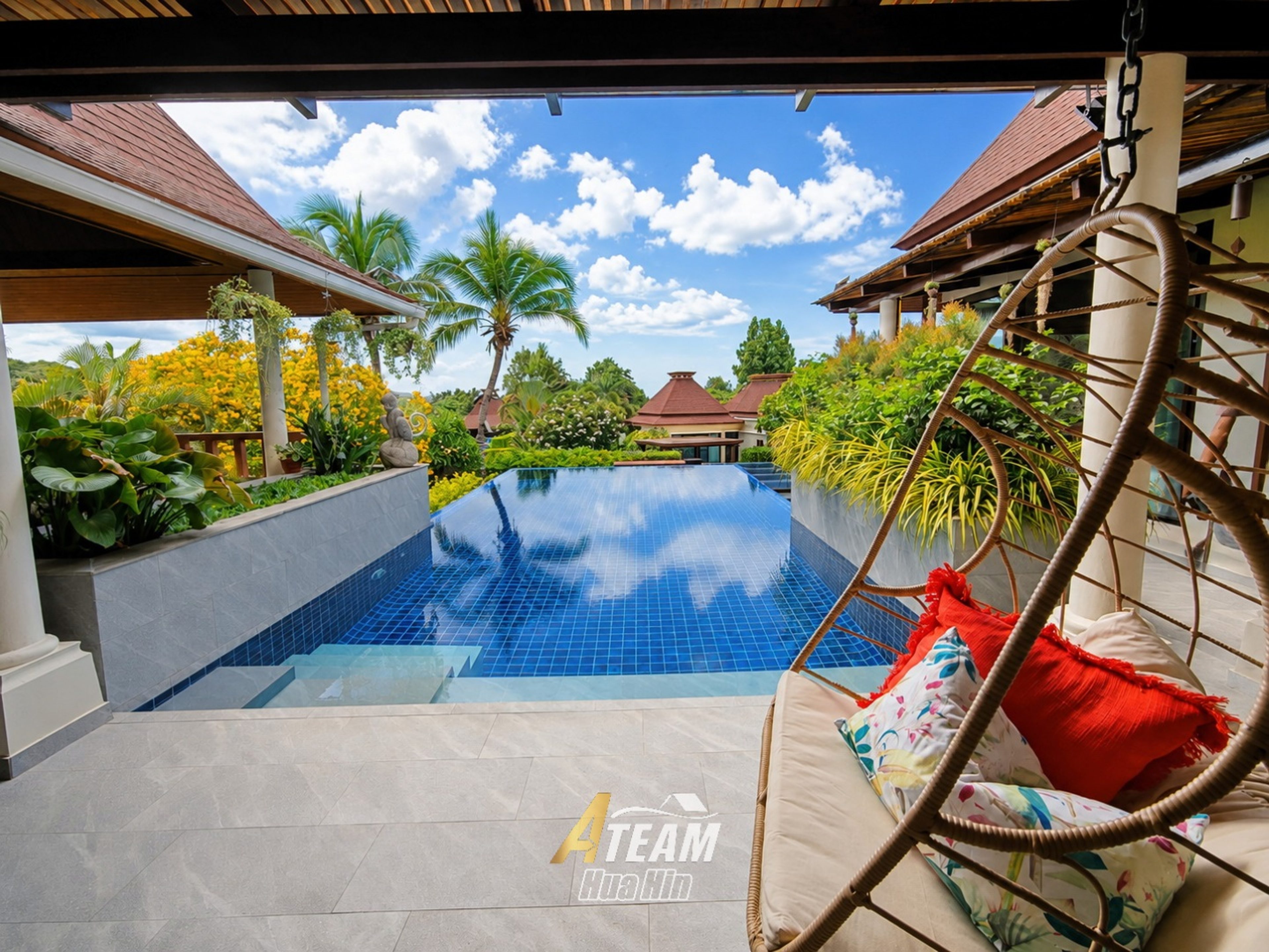 Spacious 3-Bedroom Pool Villa with Mountain Views – Panorama Village, Khao Tao thumbnail 40