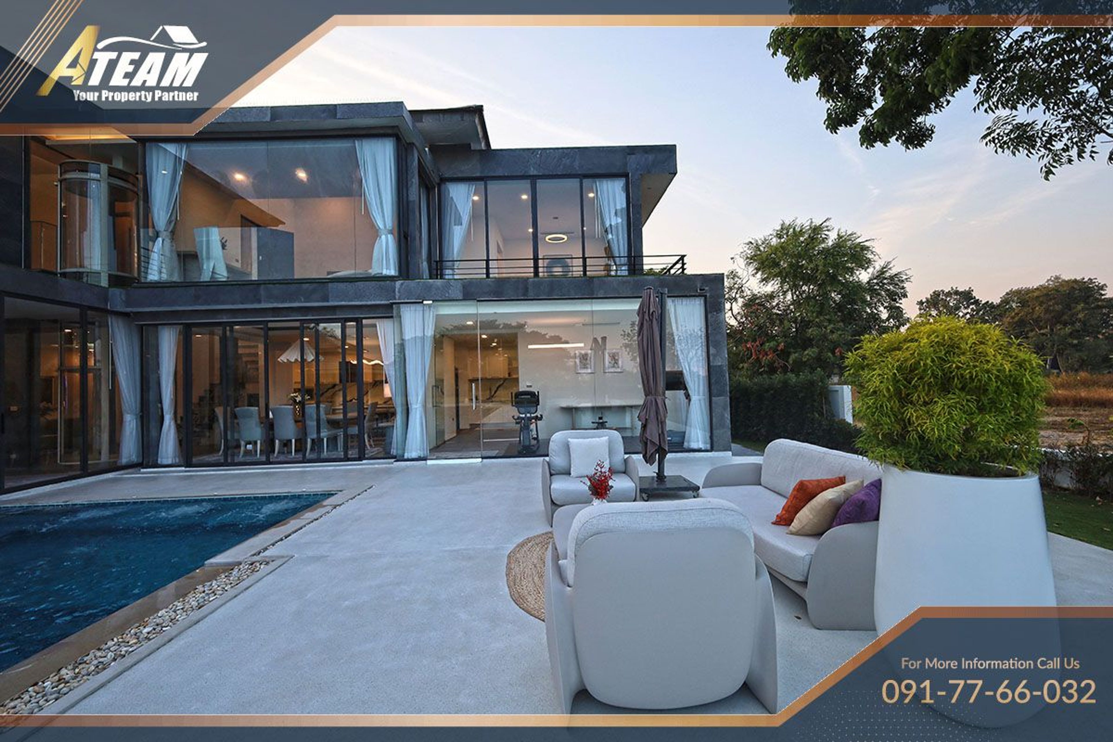 4-Bedroom, 5-Bathroom Luxury Pool Villa at Palm Hills Golf Course thumbnail 51