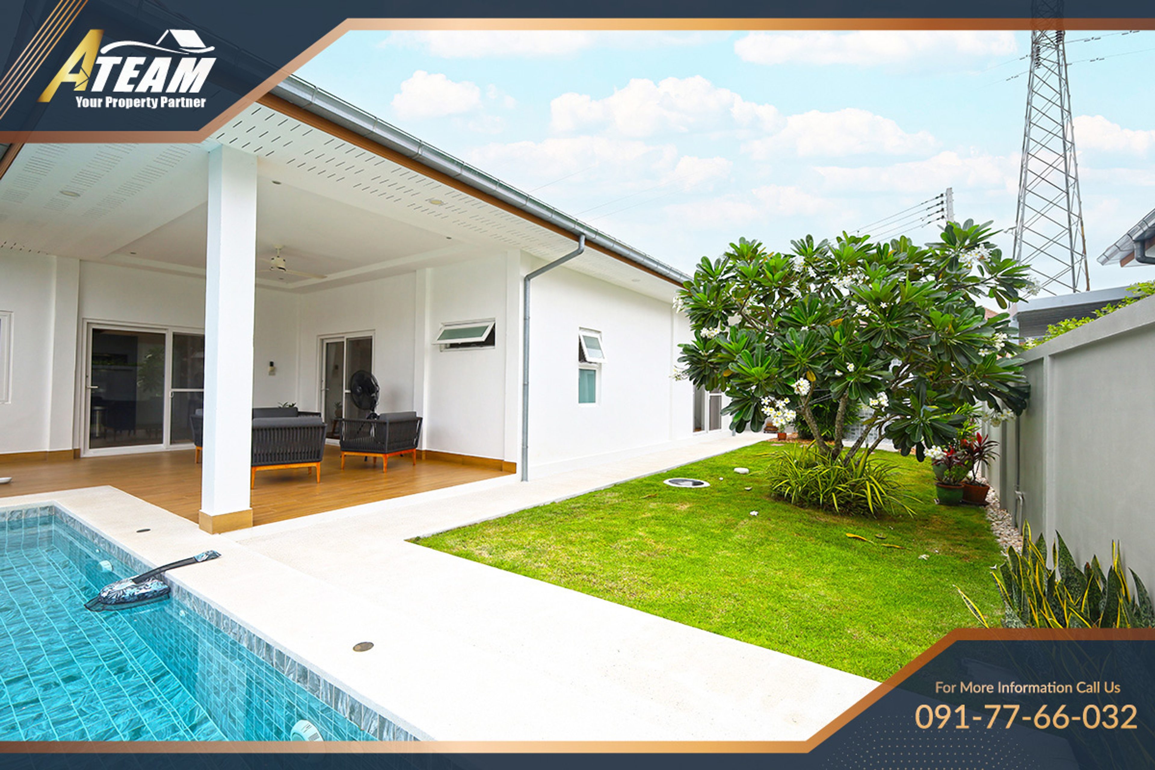 Modern 3 Bed 2 Bath Pool Villa at Mali Lotus