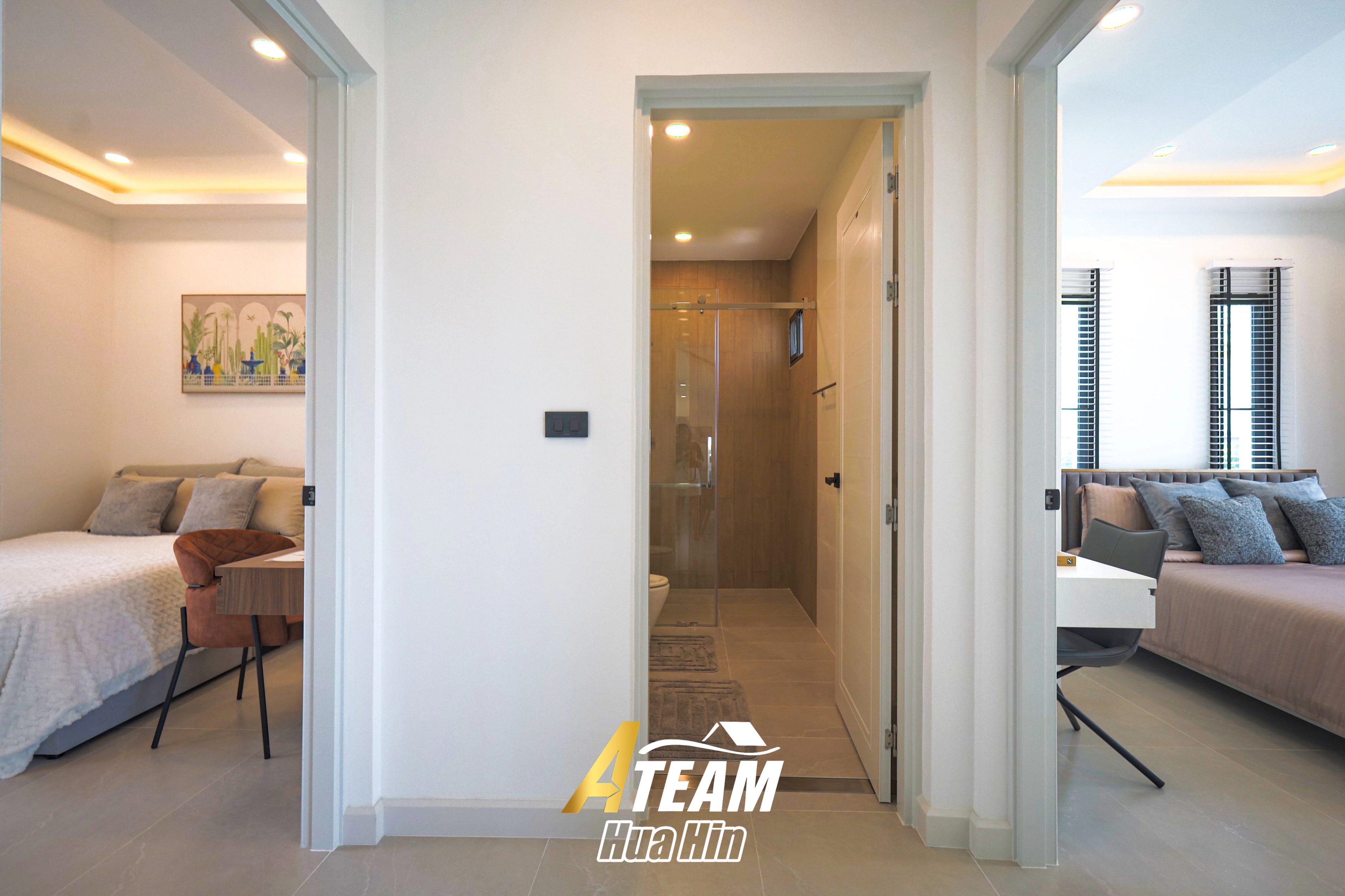 Modern 3-Bedroom Pool Villa at La Vallee Raintree Residence, Thap Tai thumbnail 14